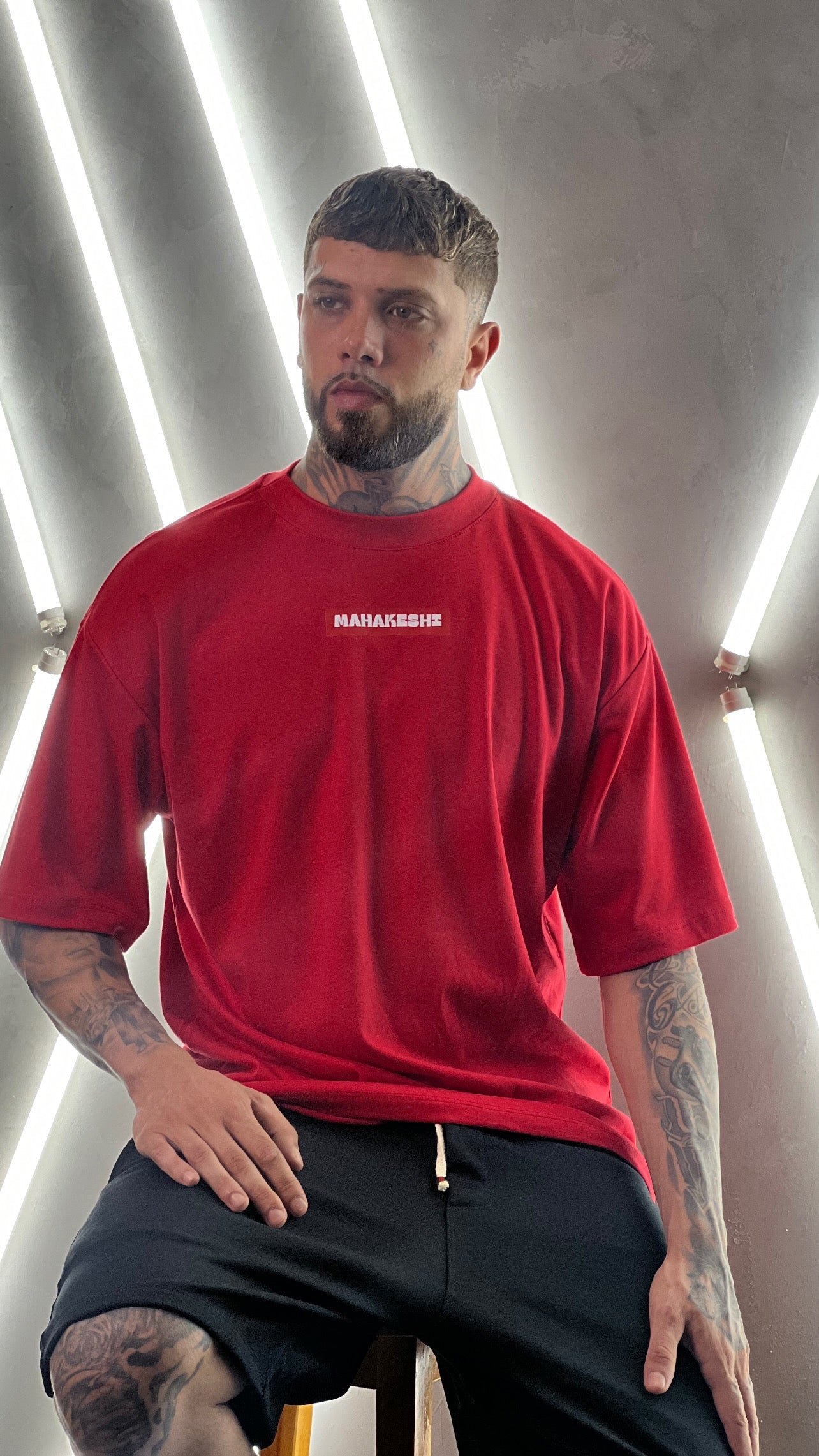 Oversized Red Funk Love