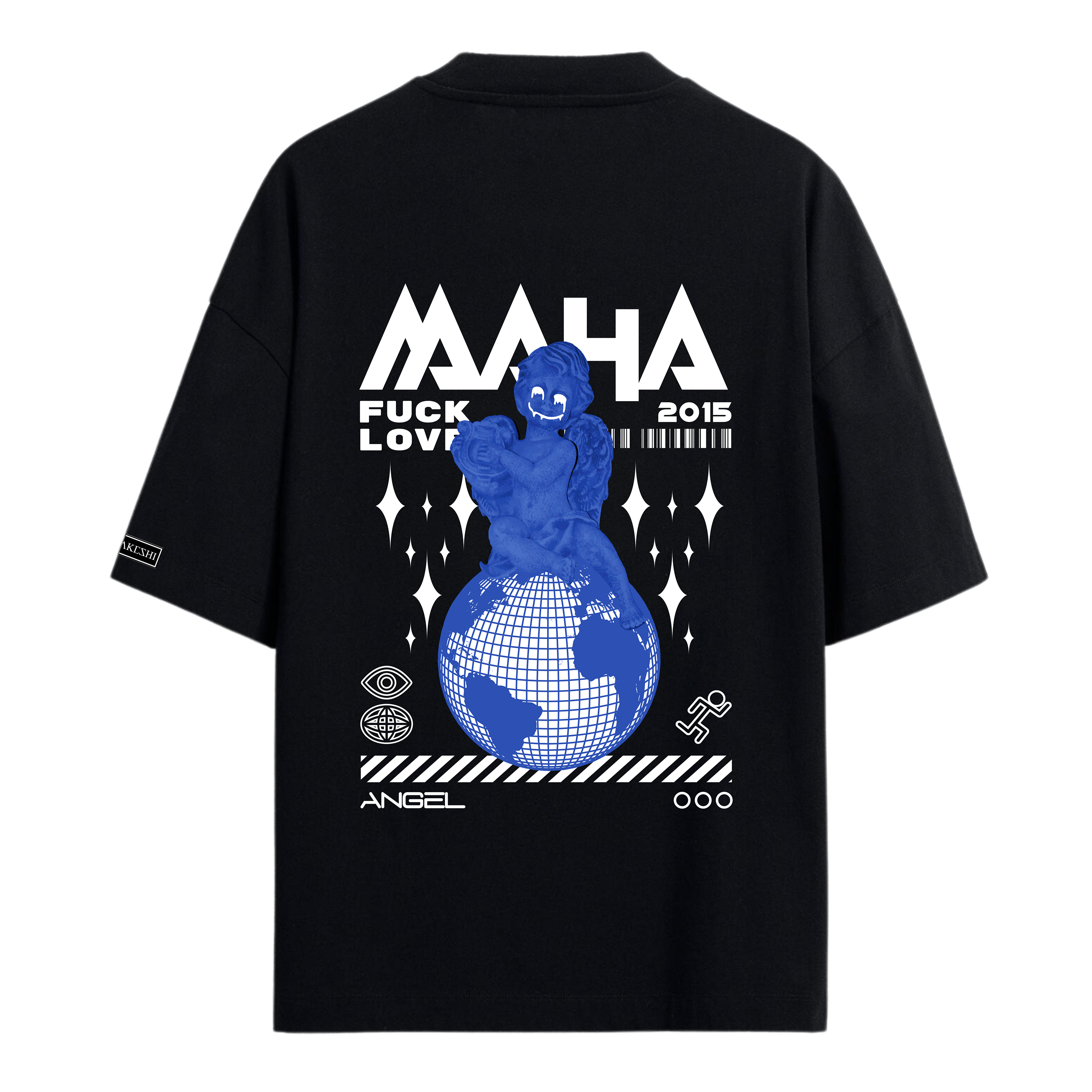 Oversized Angel Blue