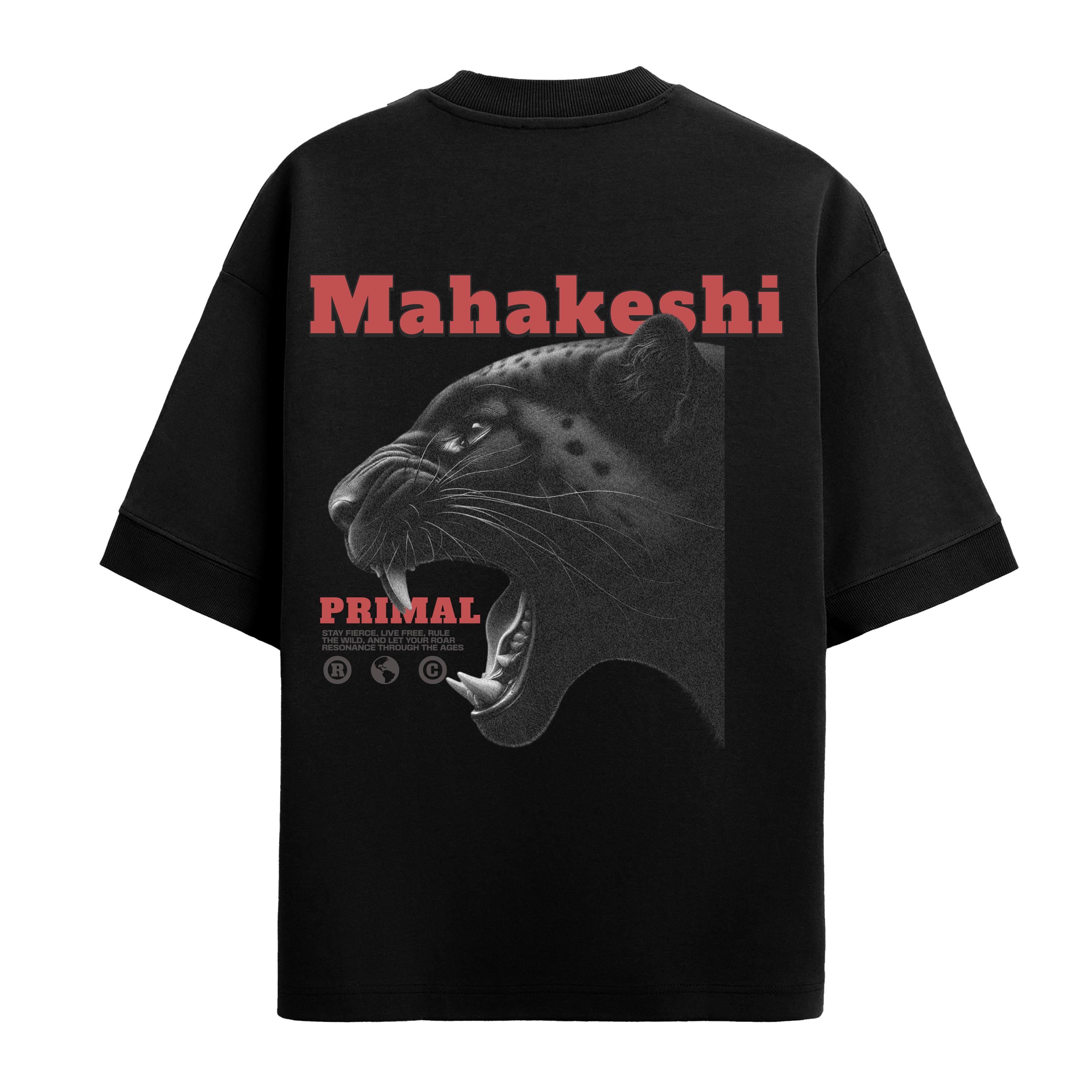 Oversized Primal Black Panther