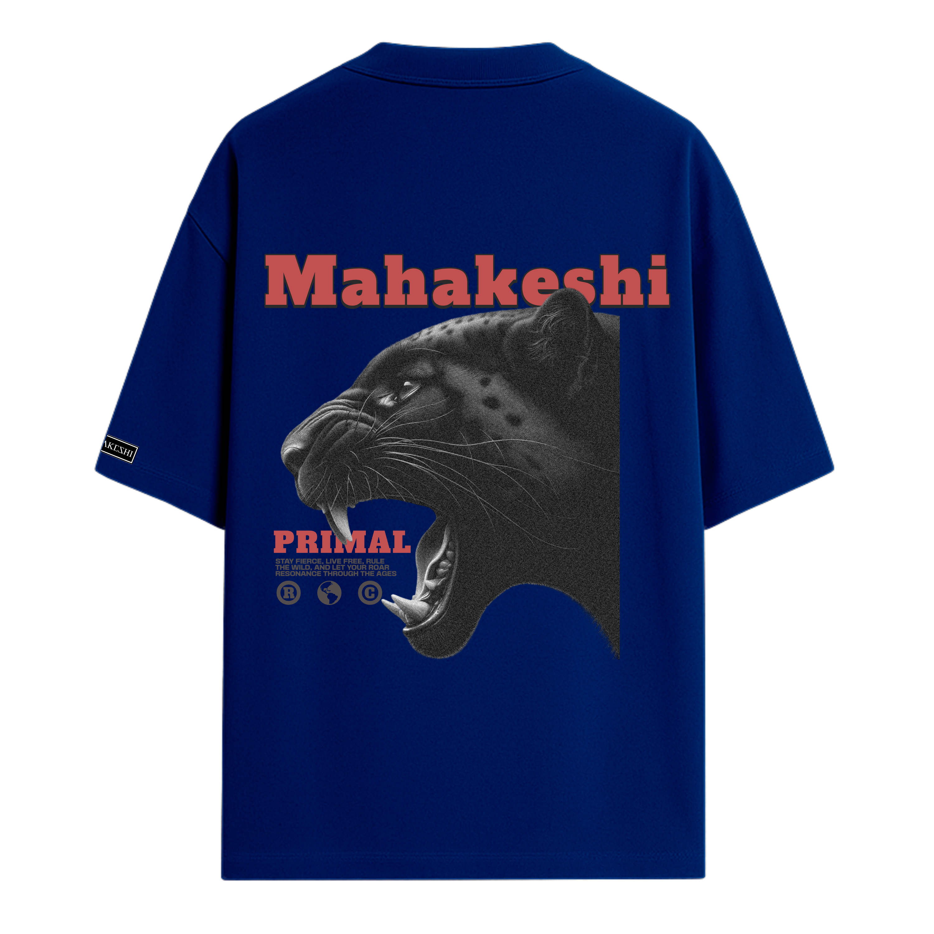 Oversized Primal Black Panther