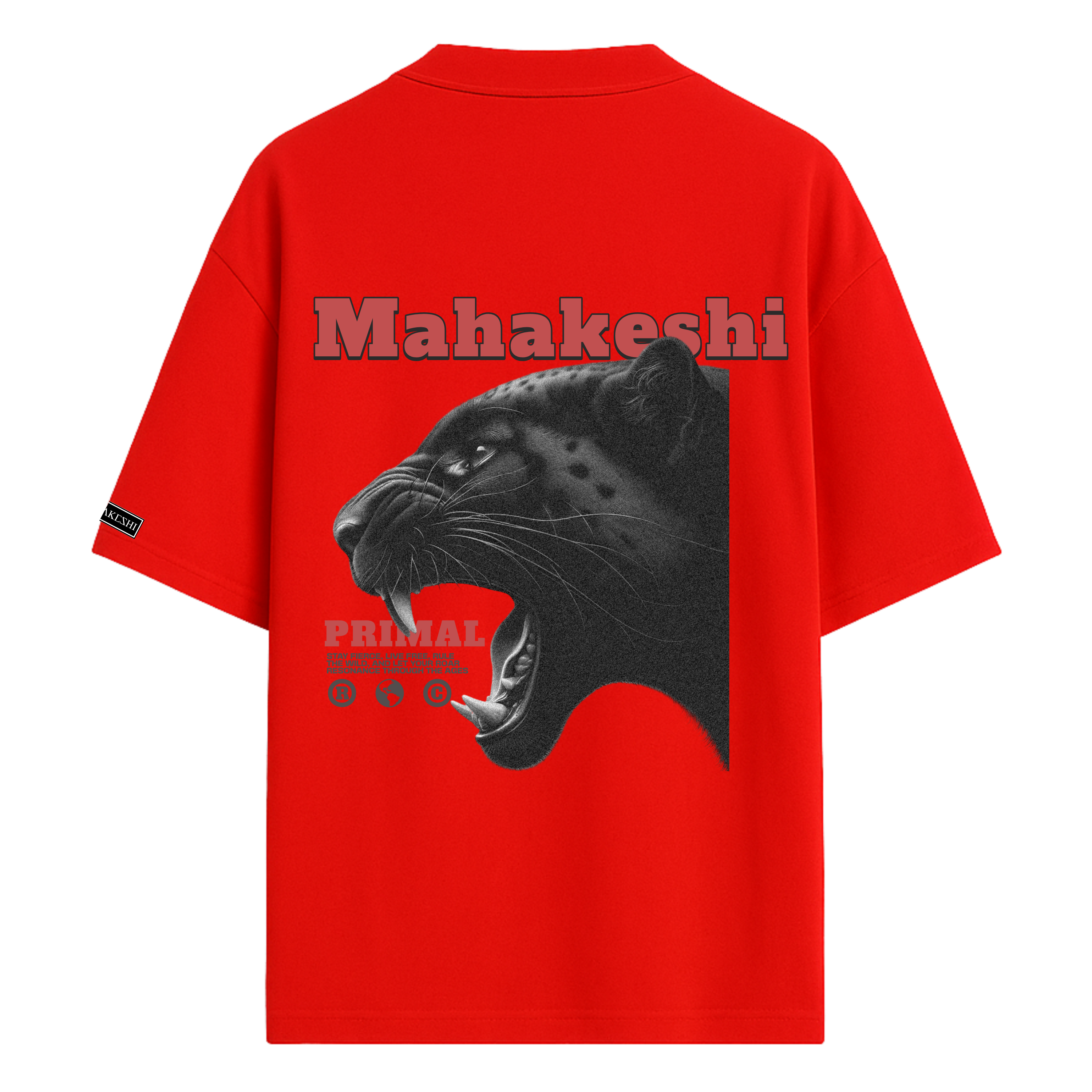 Oversized Primal Black Panther