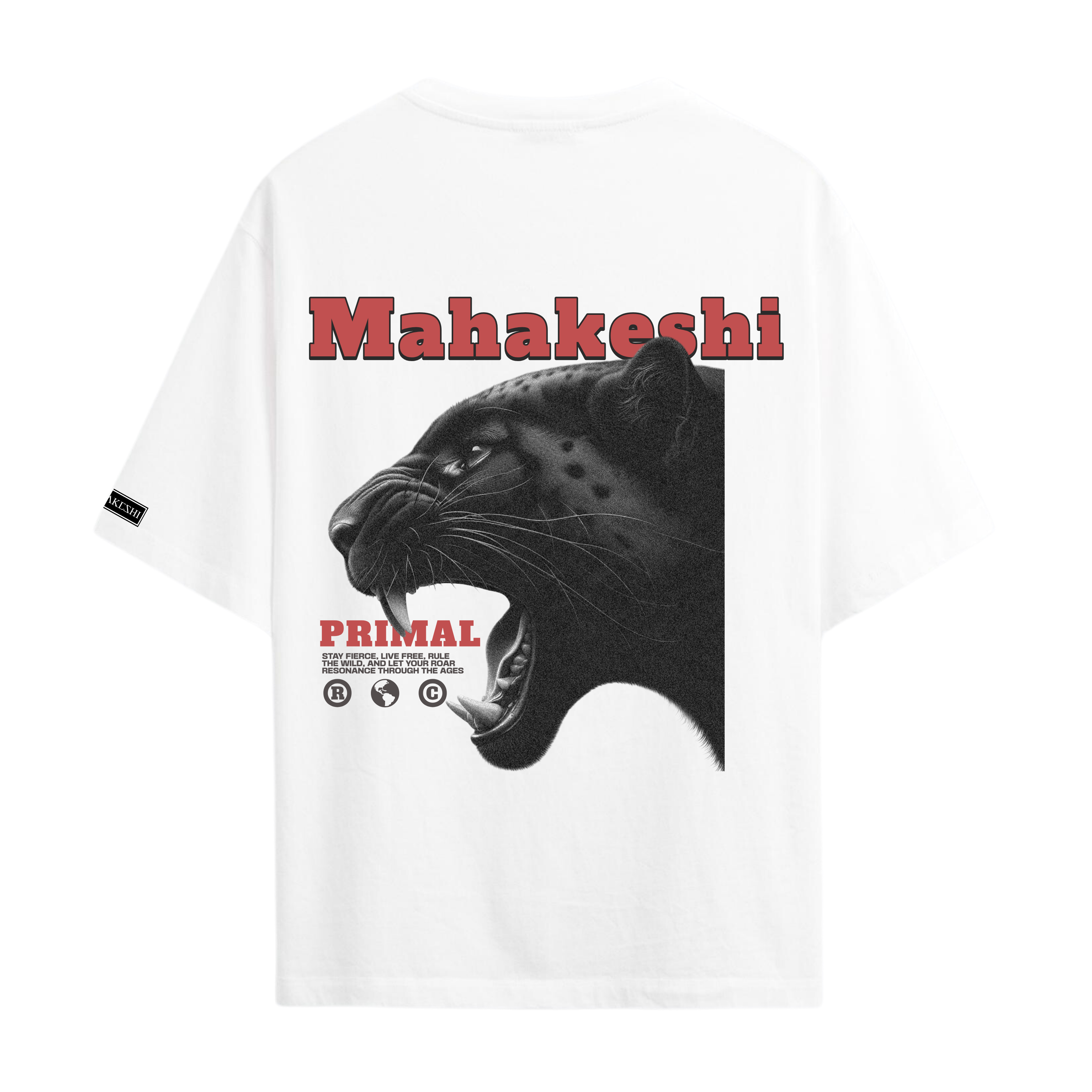 Oversized Primal Black Panther