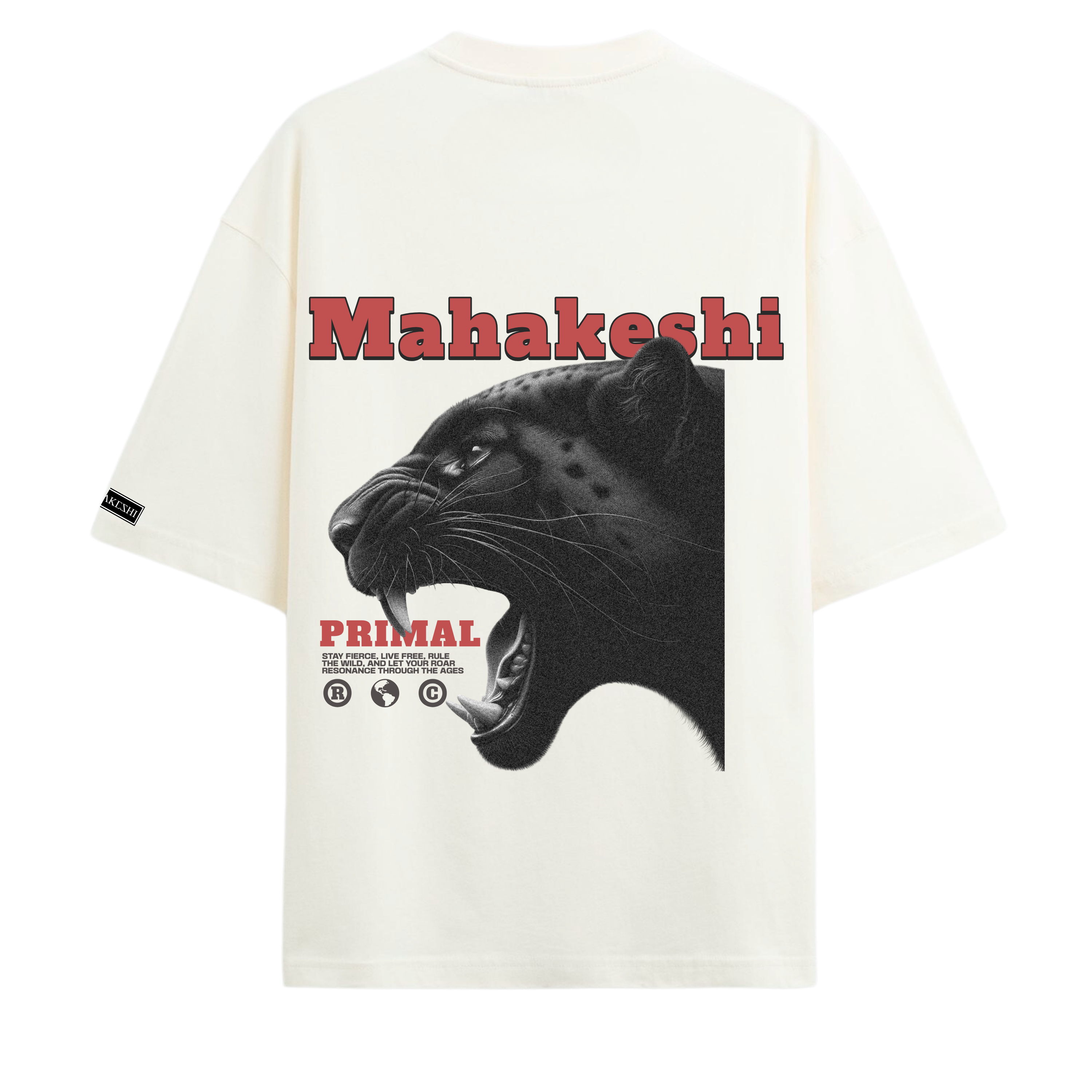 Oversized Primal Black Panther