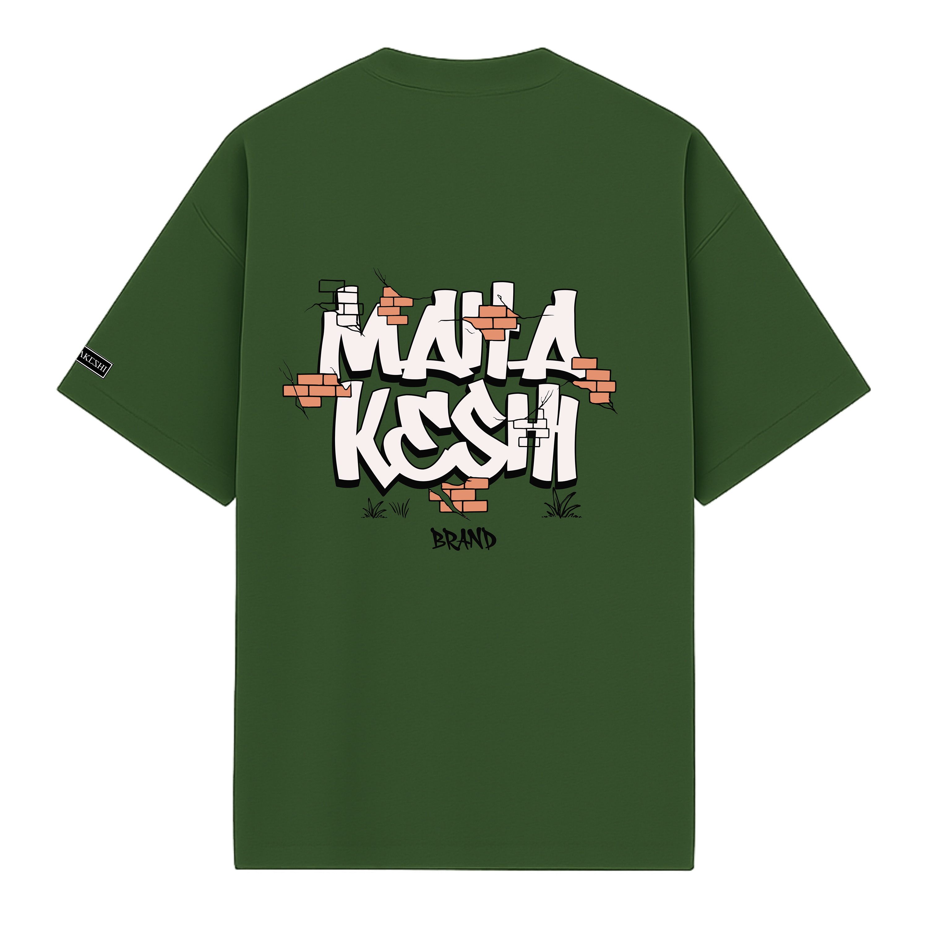 Oversized Mahakeshi in bricks ...