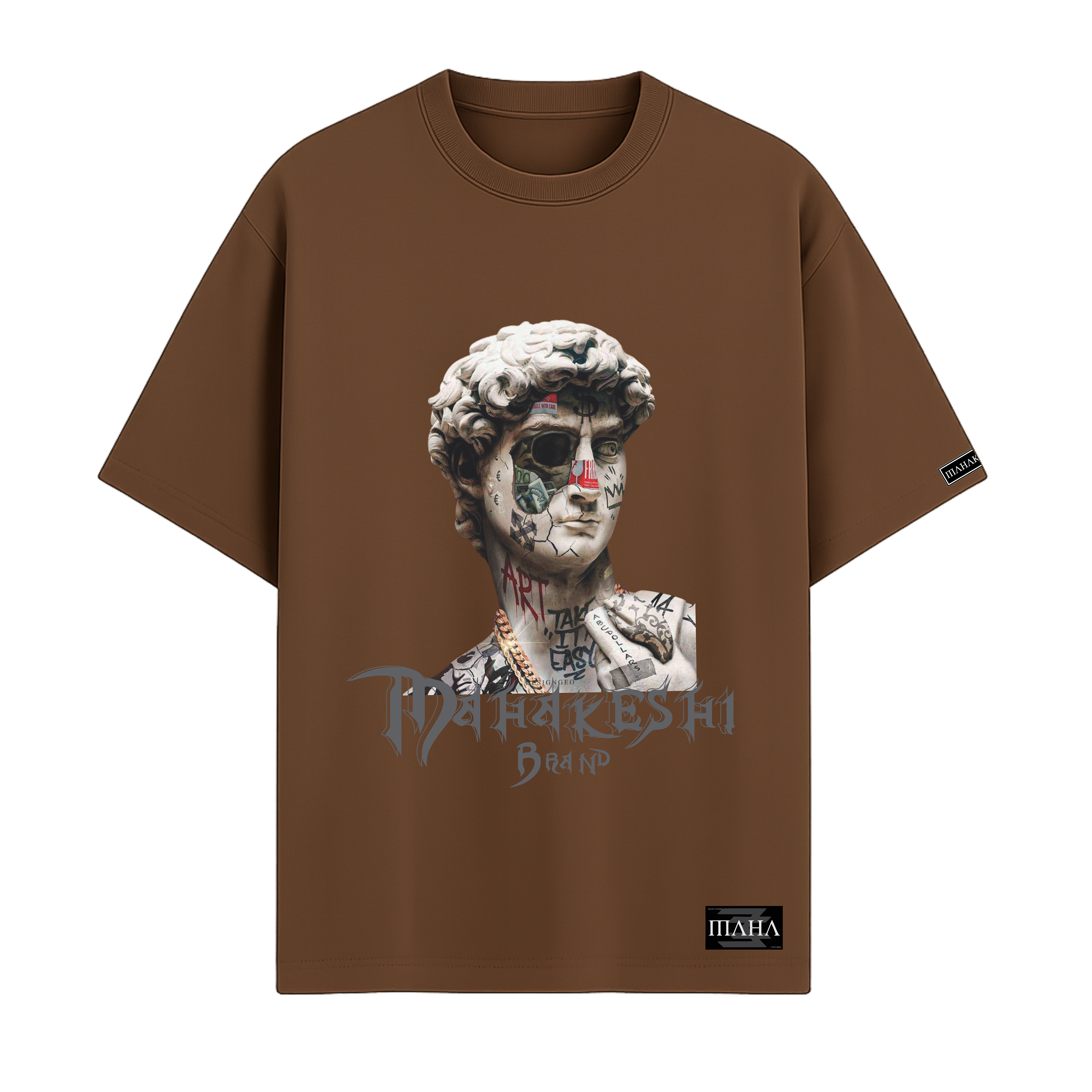 Oversized Black Art Gray