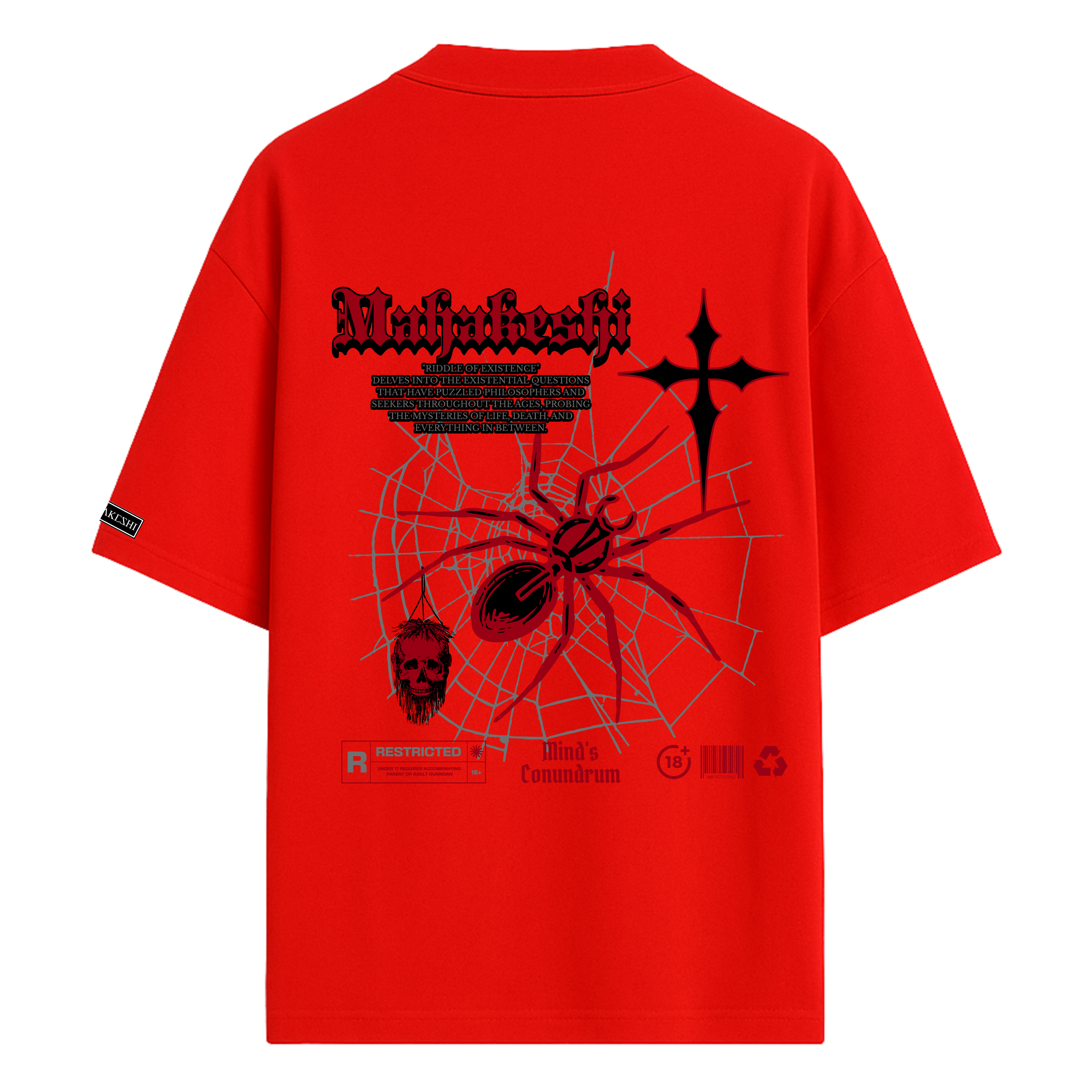 Oversized Black Widow