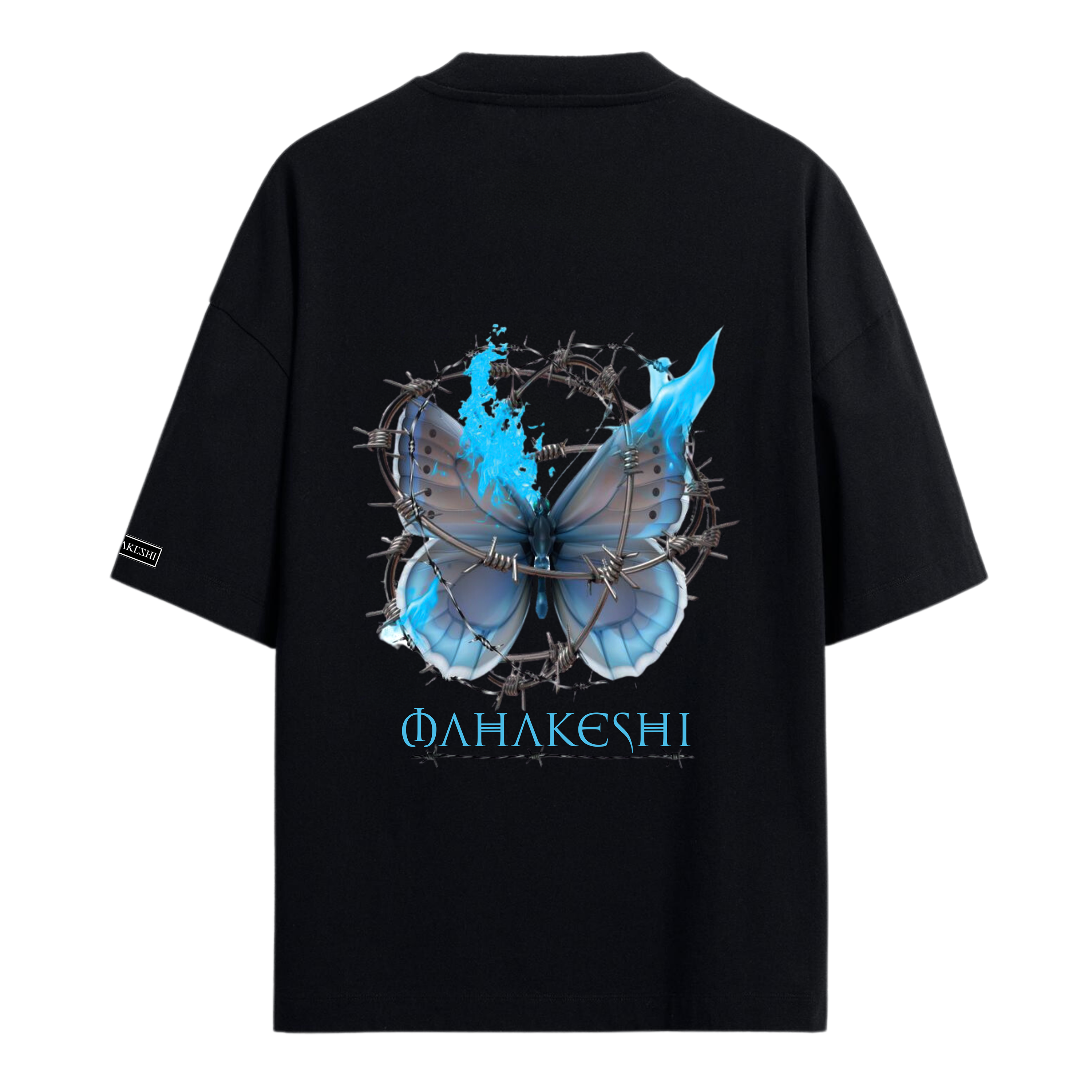 Oversized Buttlefly Blue
