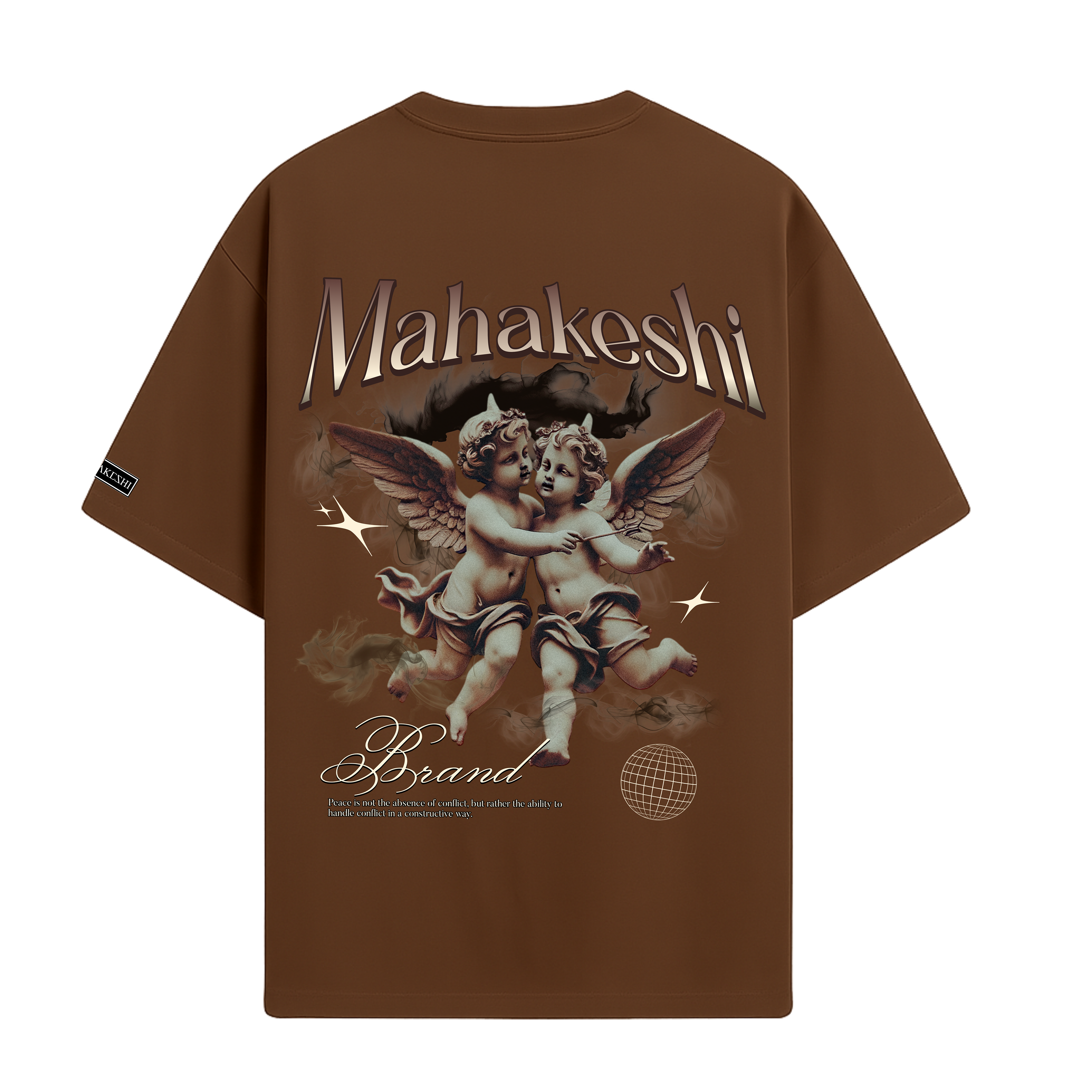 Oversized Angels Brown
