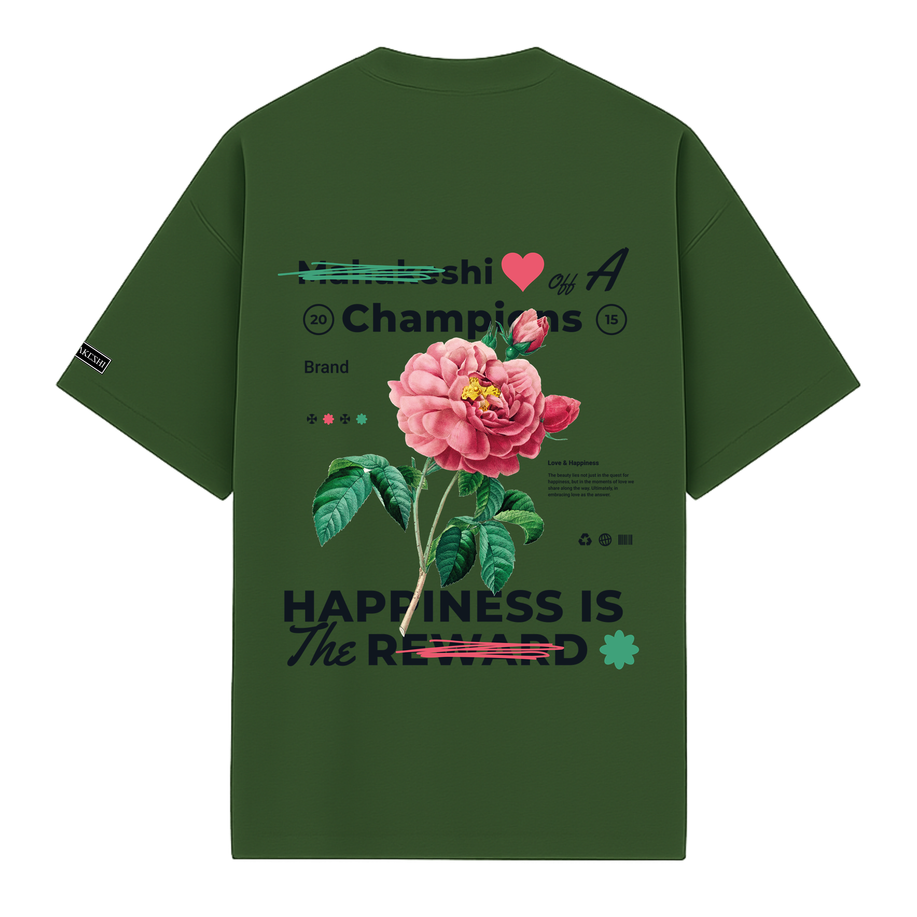 Oversized To Rose
