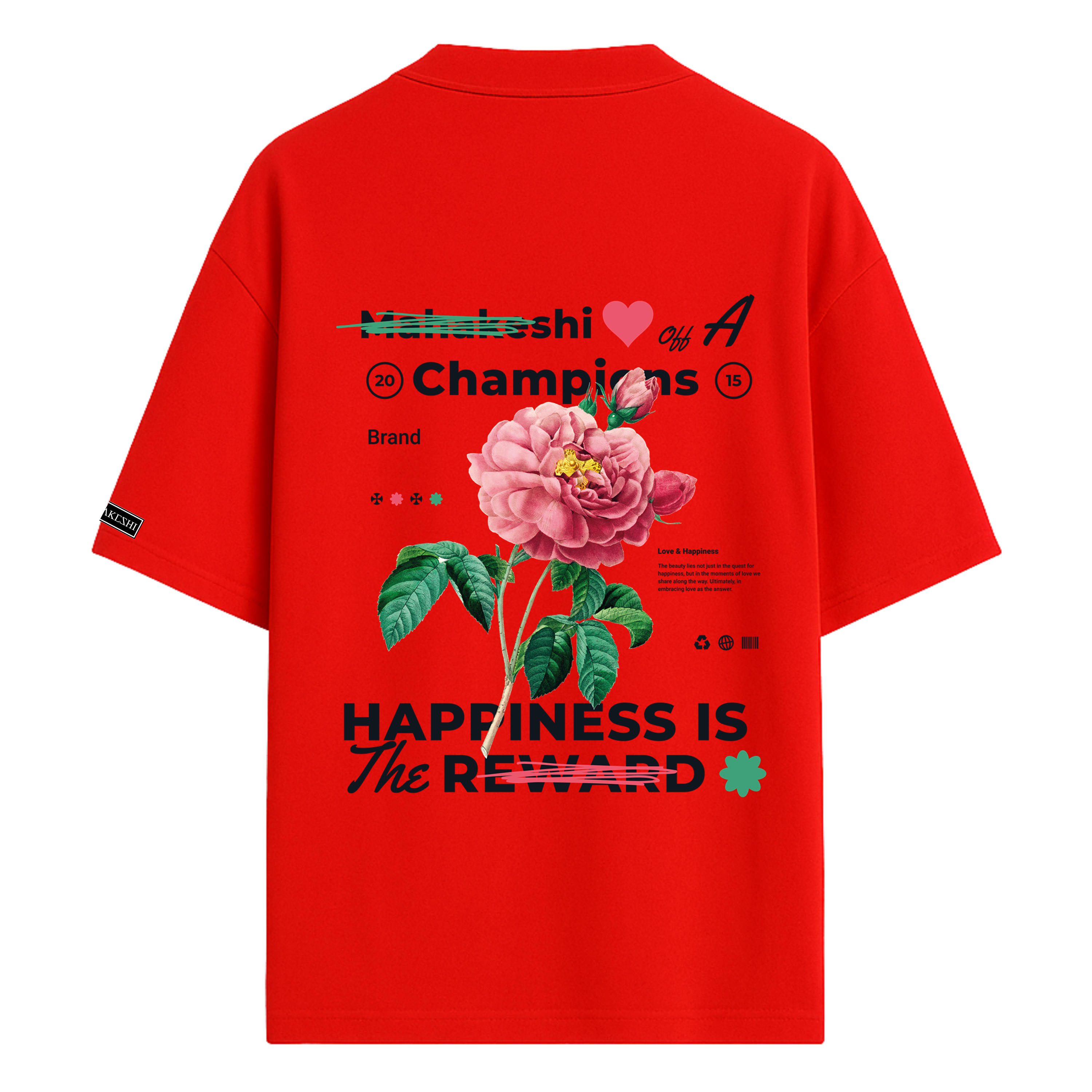 Oversized To Rose