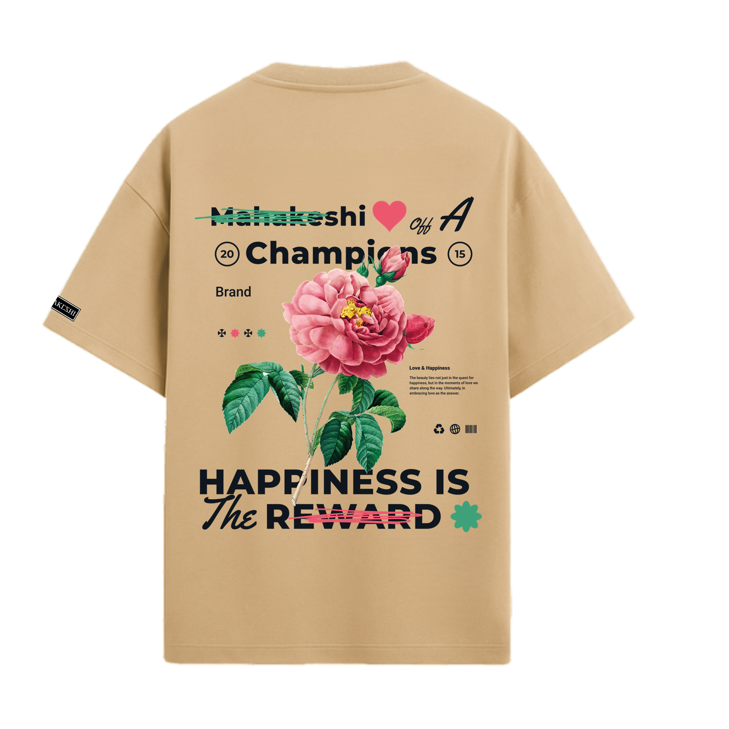 Oversized To Rose