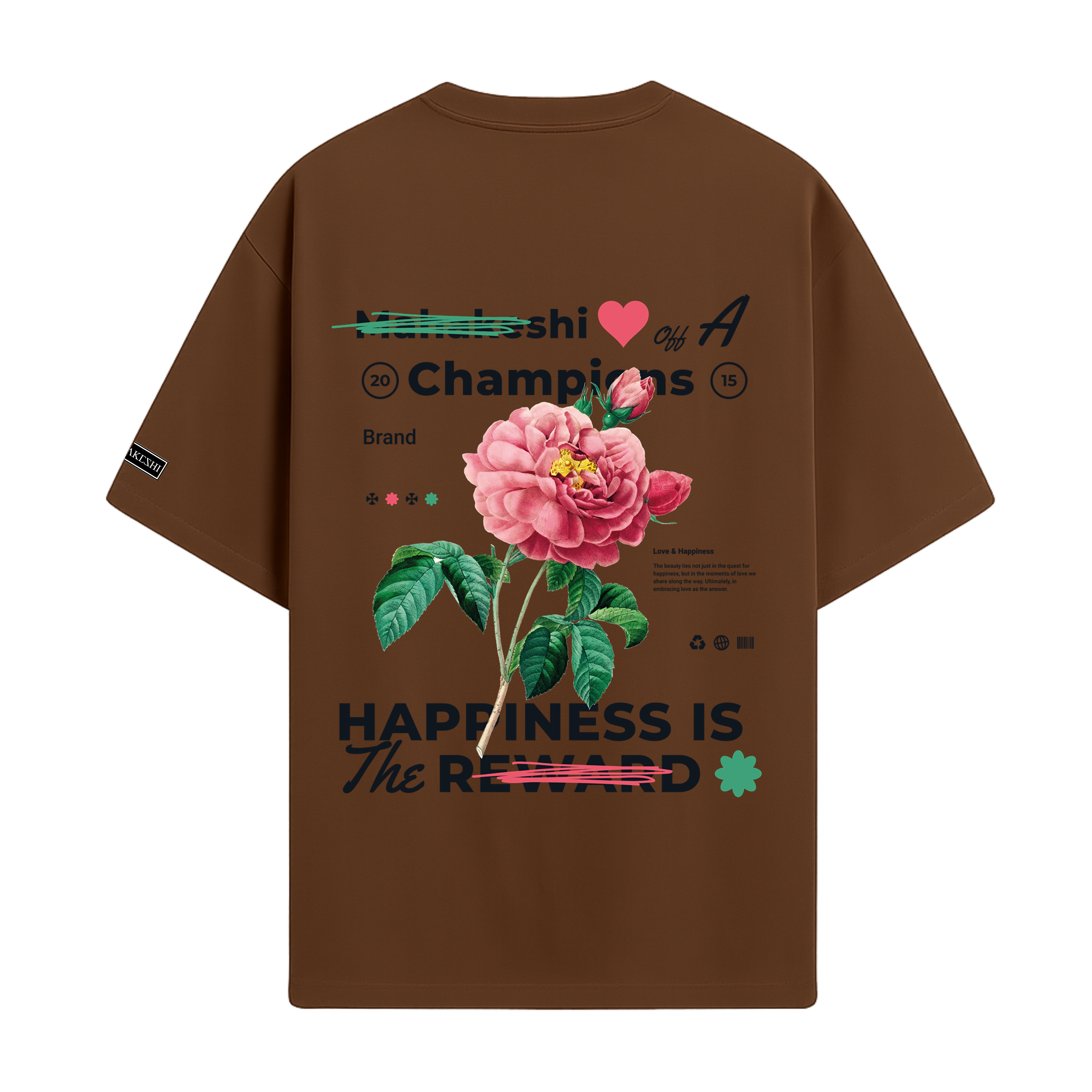 Oversized To Rose