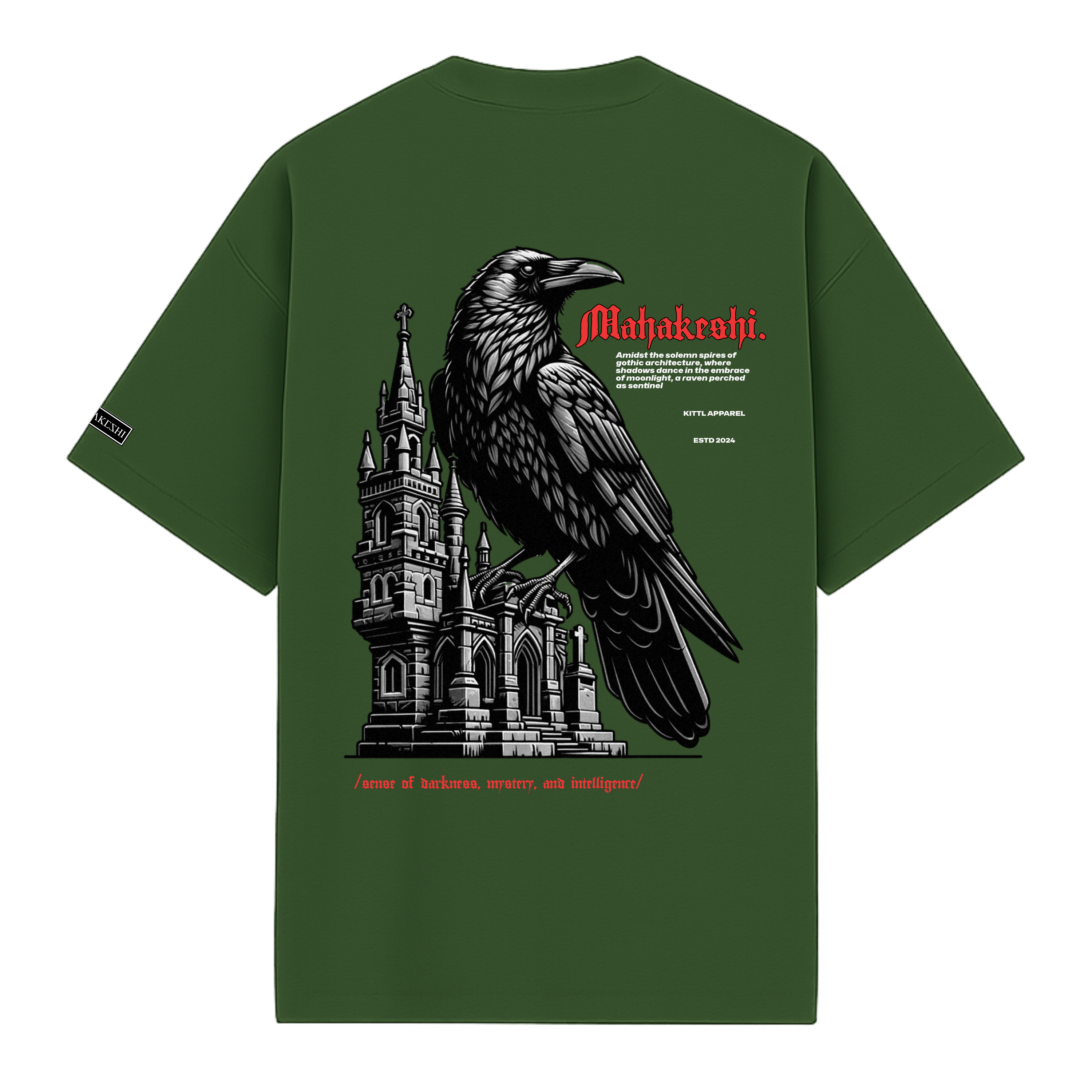 Oversized Black Crow