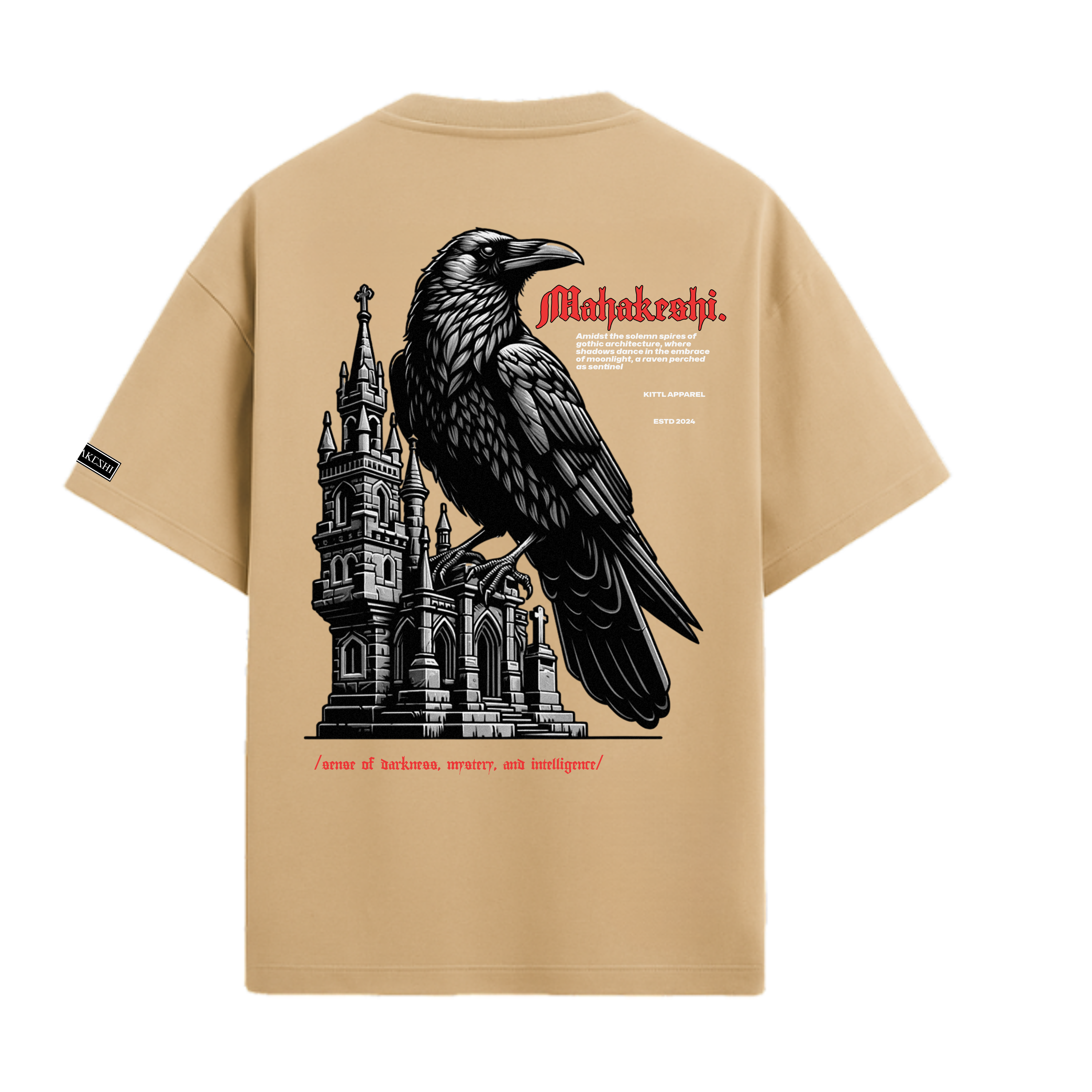 Oversized Black Crow