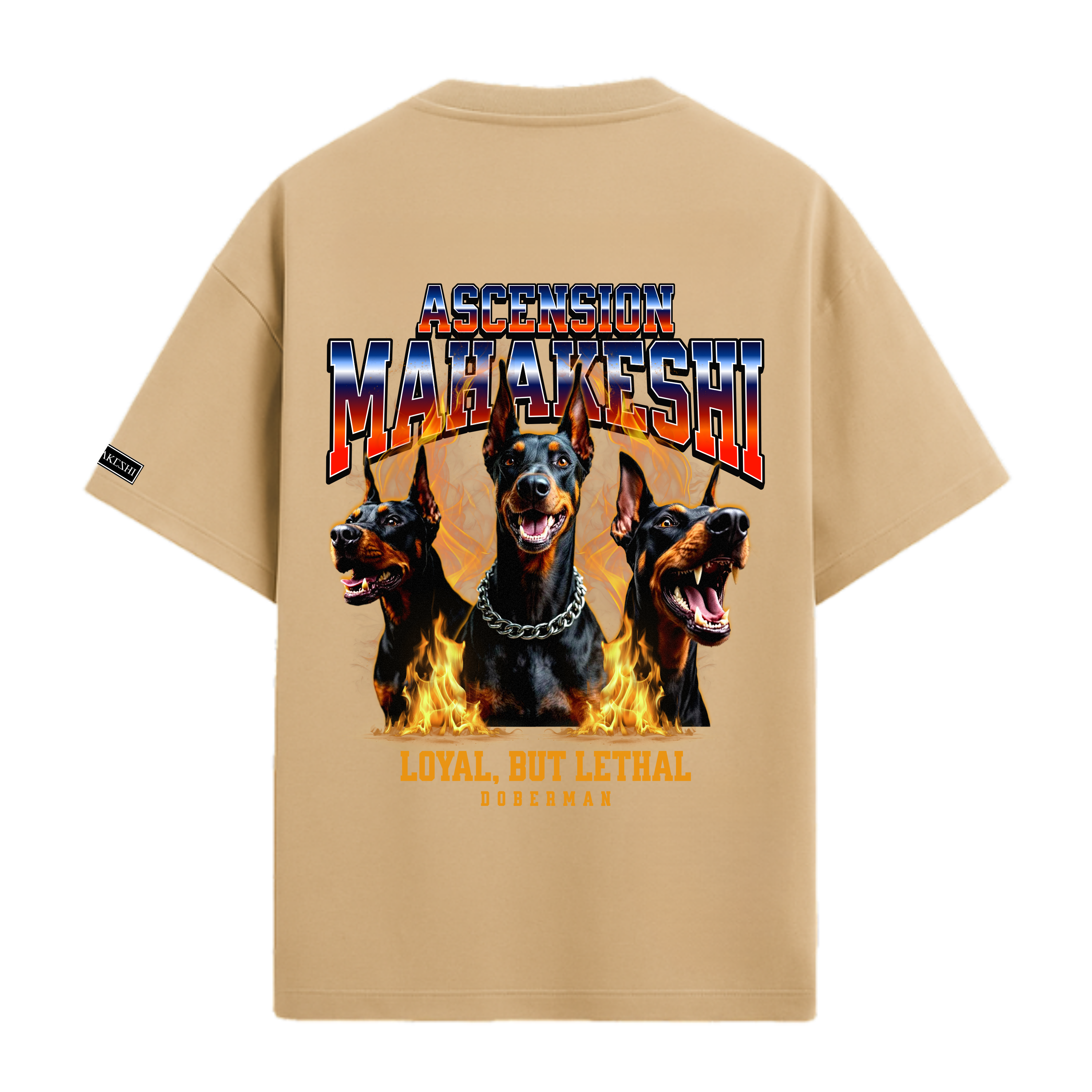 Oversized Doberman