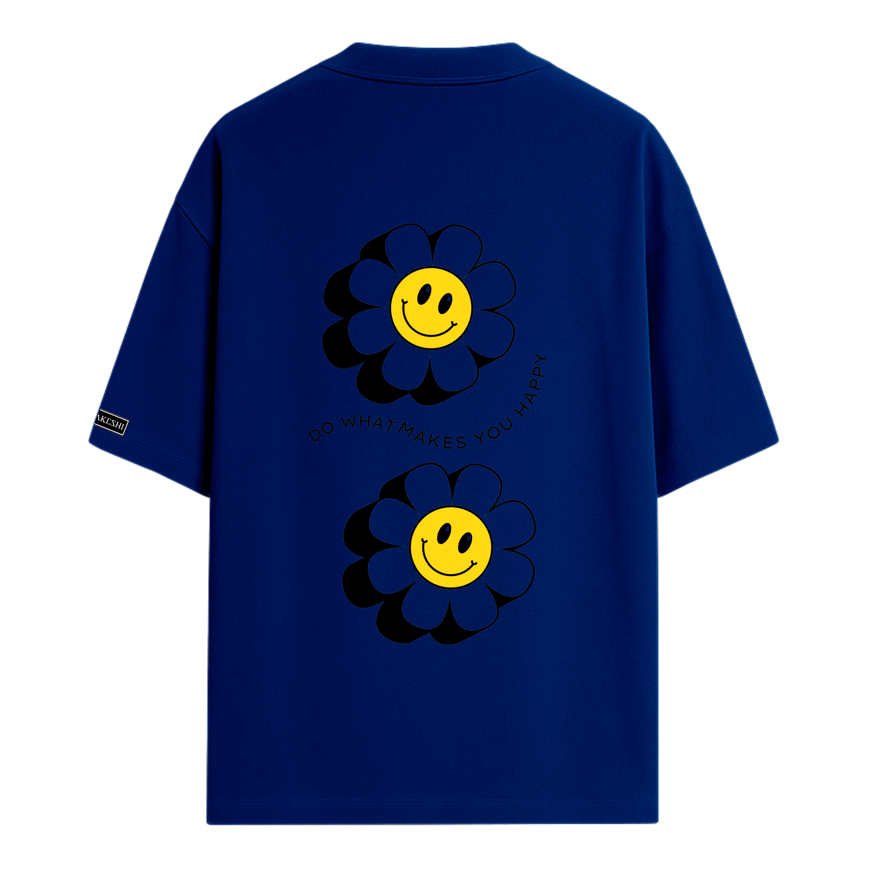 Oversized Flowers Happy