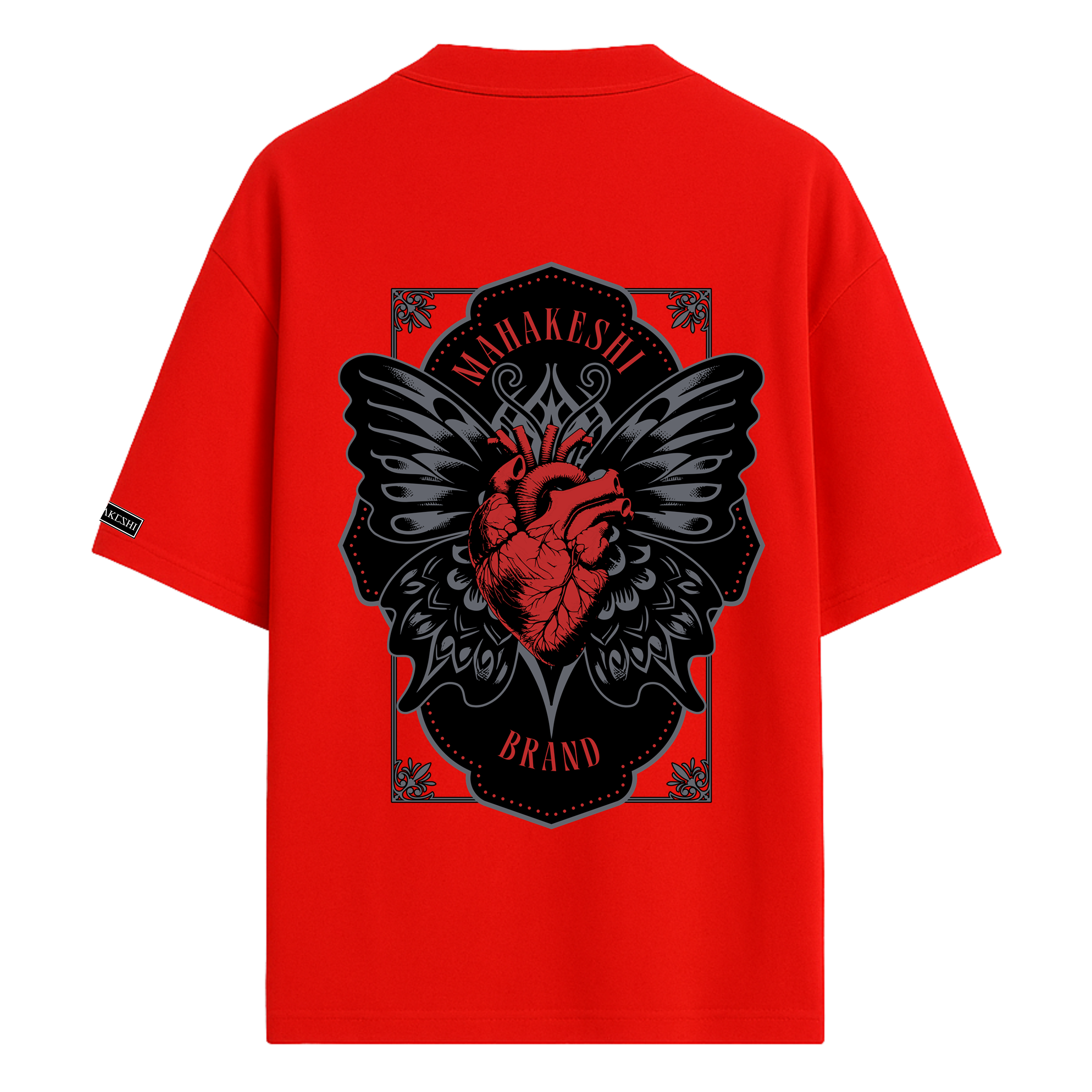 Oversized Heart on Tombstone