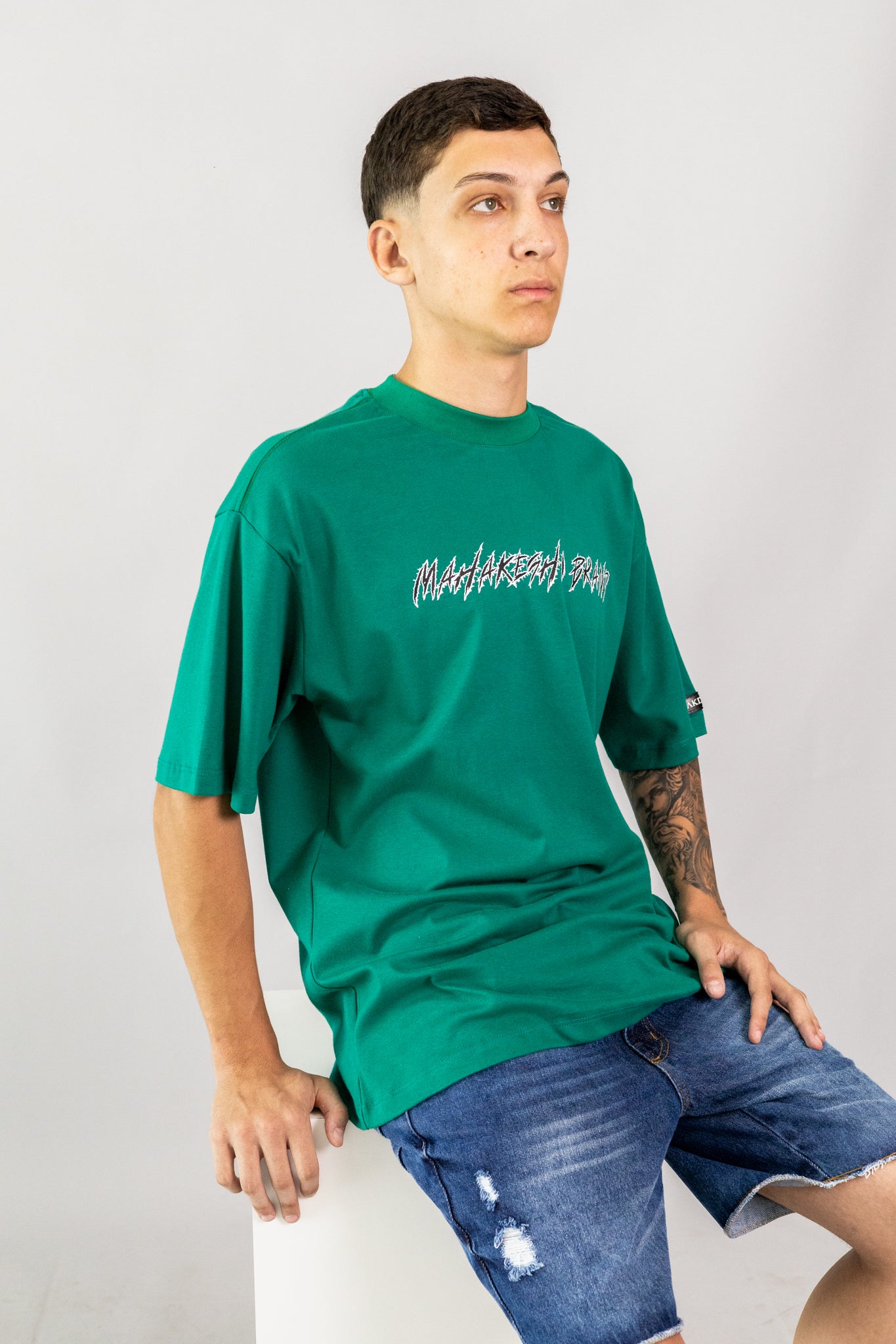 Oversized Basic Green