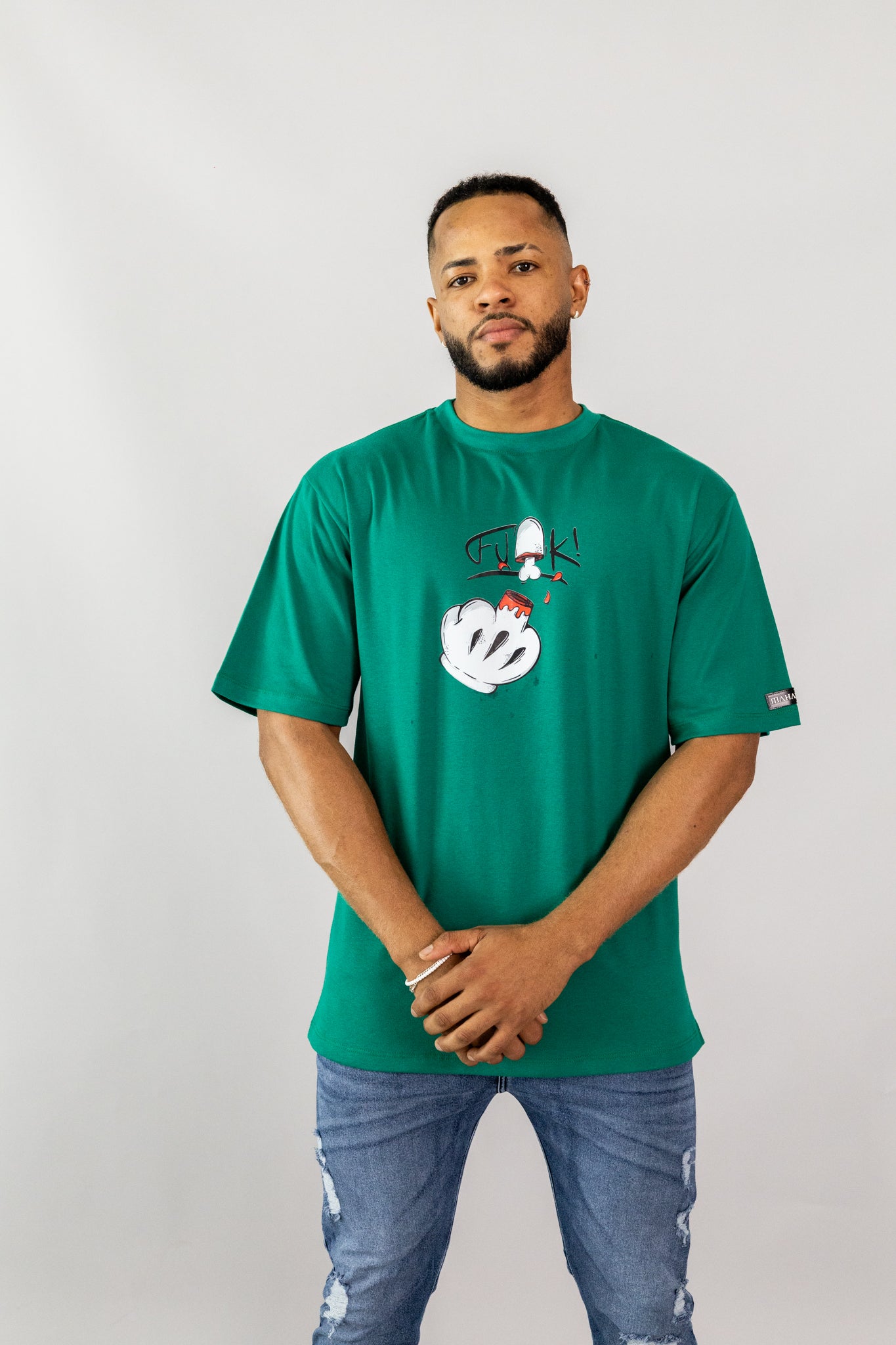 Oversized Fuck Green