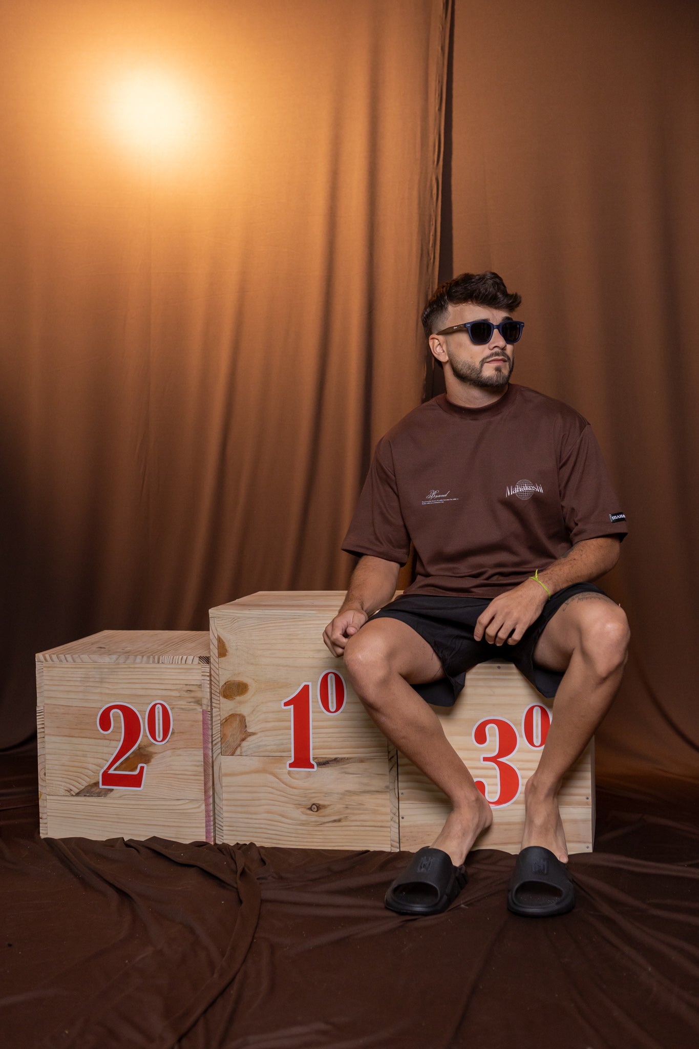 Oversized Angels Brown