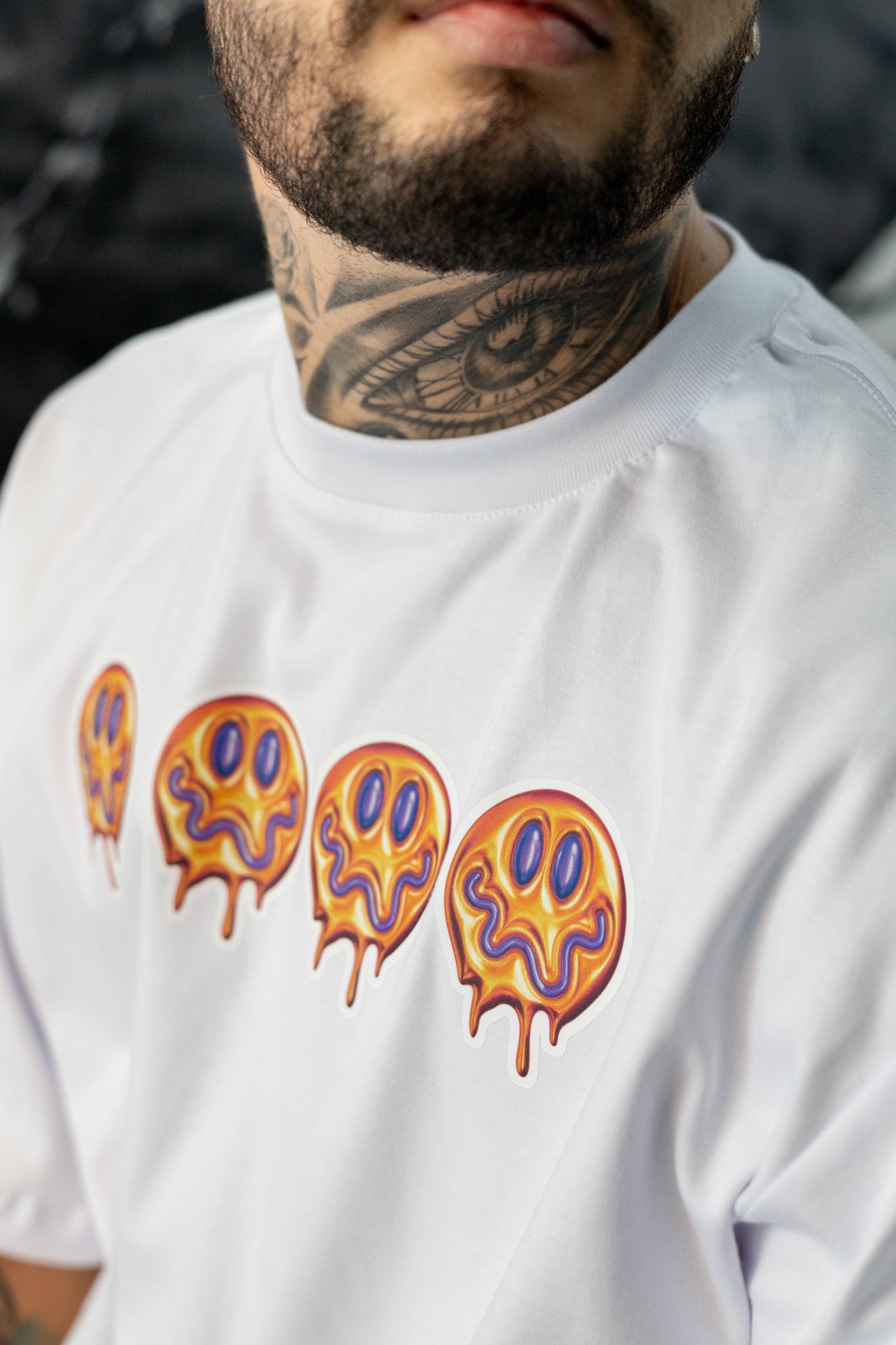 Oversized Fire Smiles