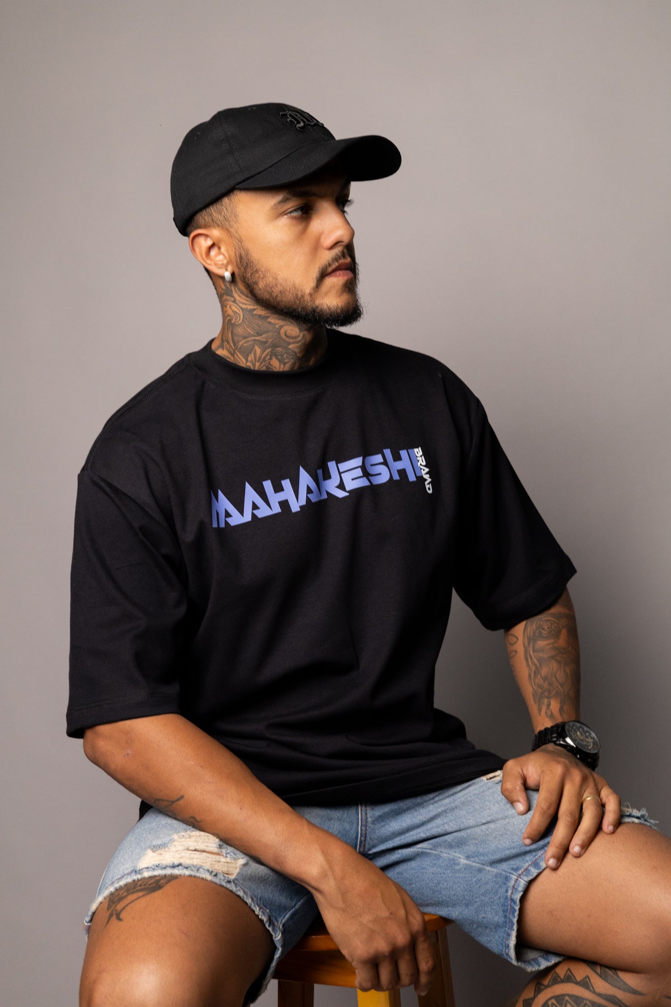 Oversized Angel Blue