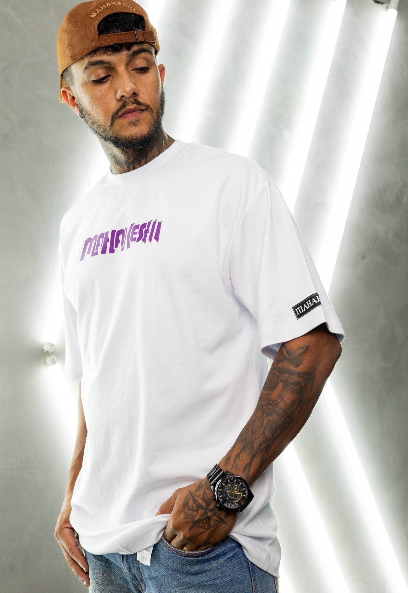 Oversized Bear Purple