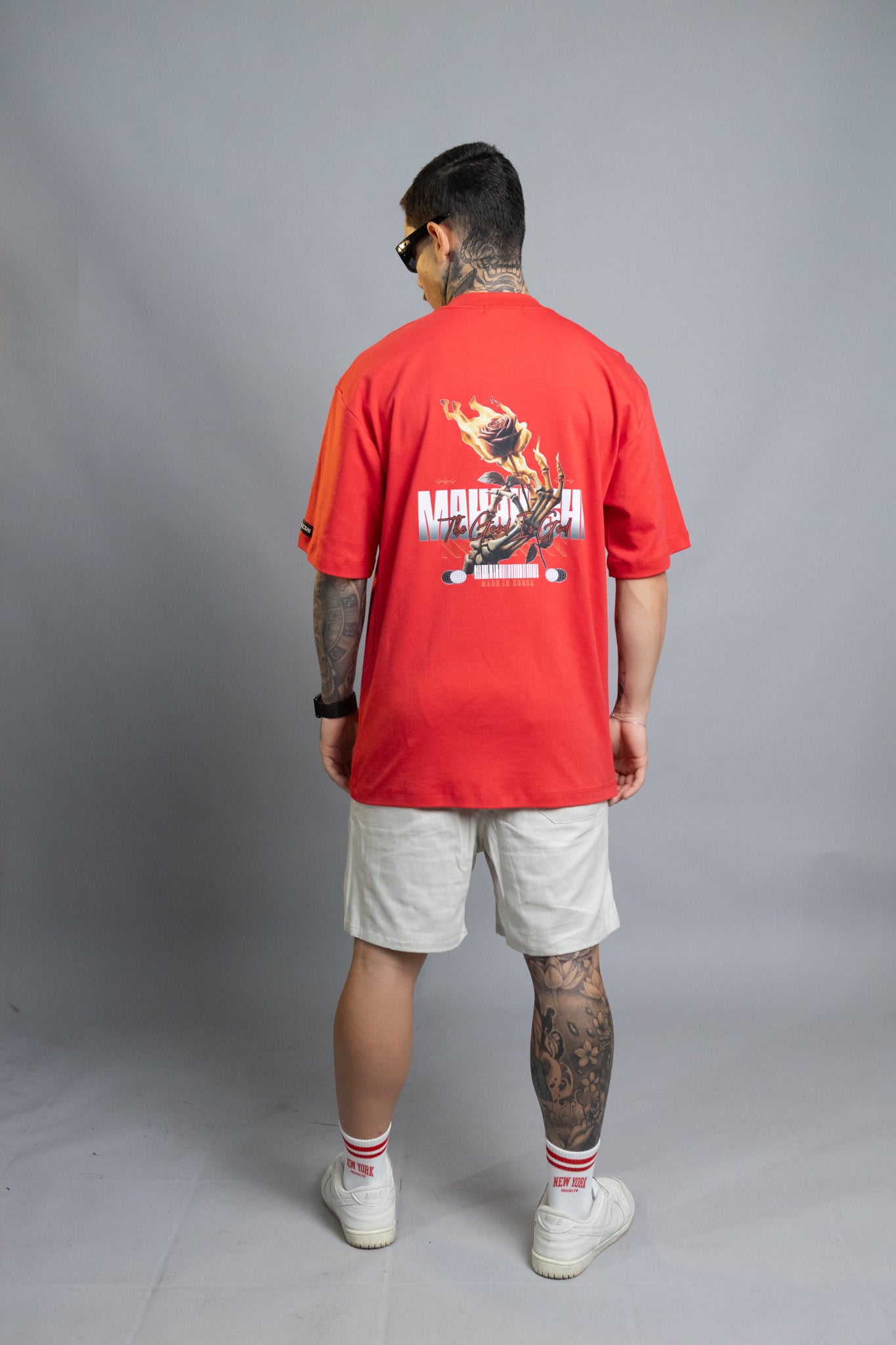 Oversized The Flower On Fire