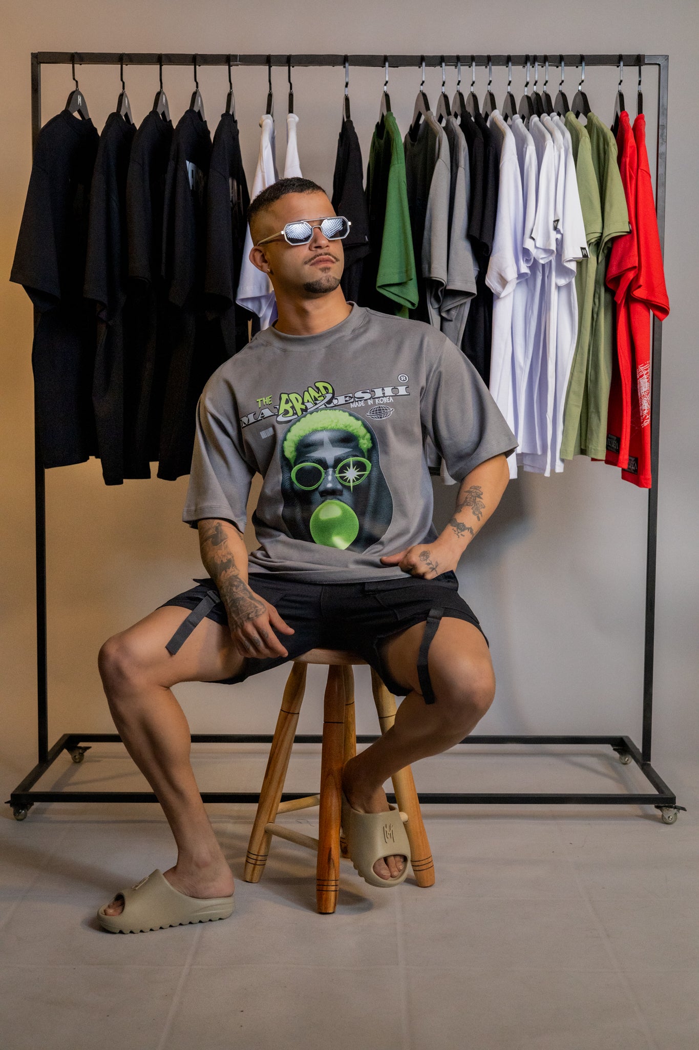 Oversized Roadman Green