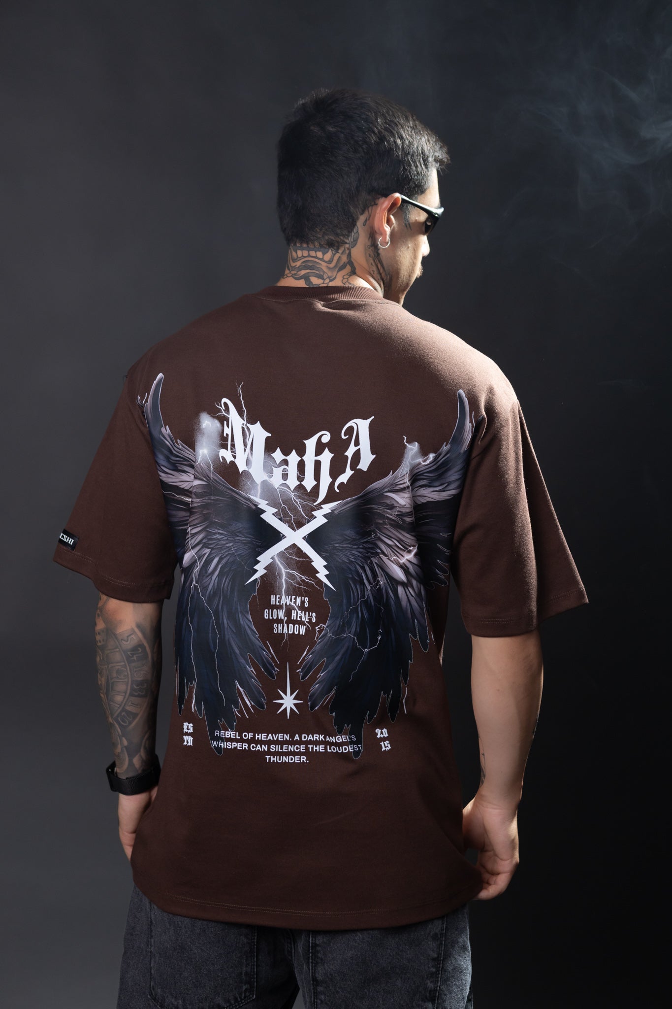 Oversized Dark Wing