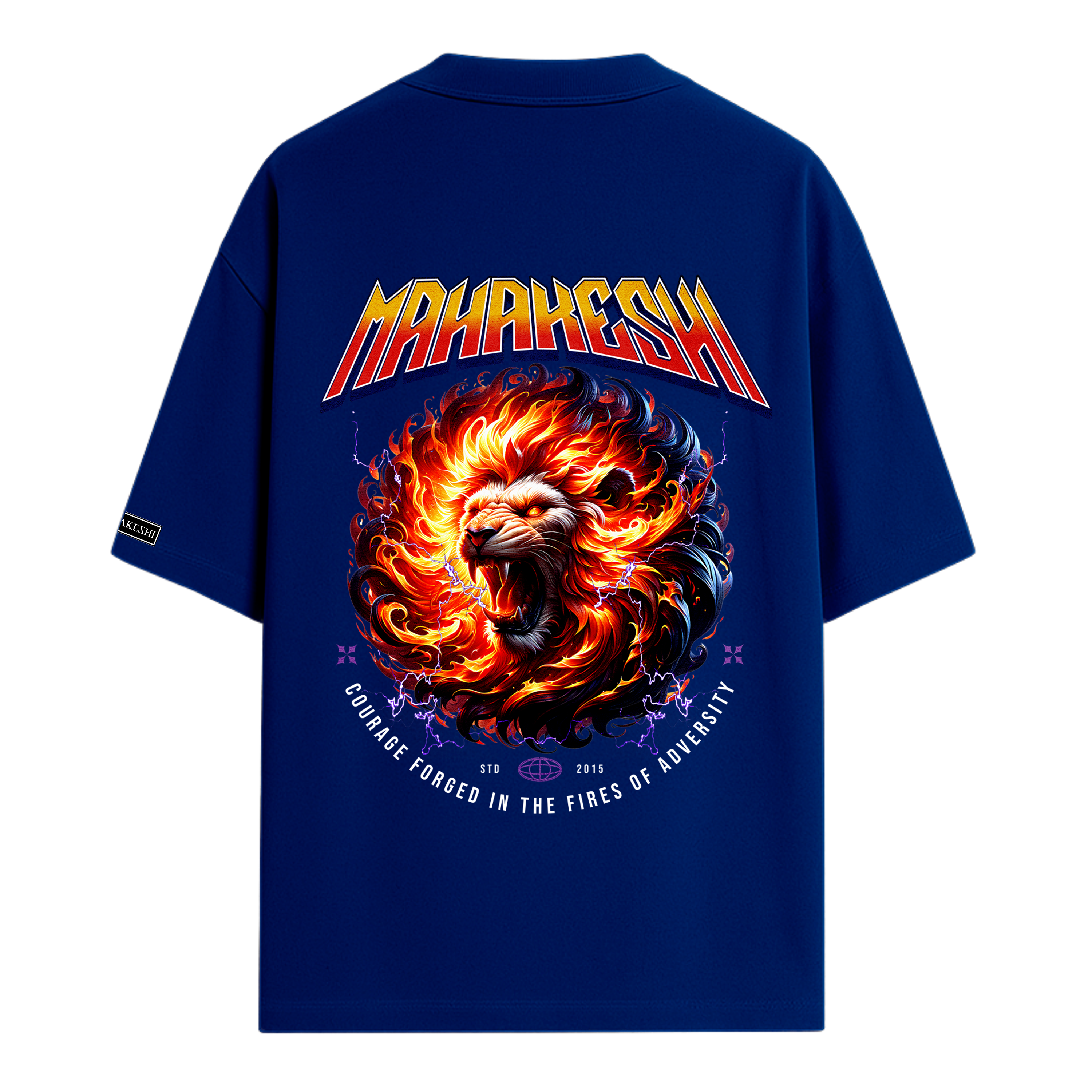 Oversized Lion Fire Space