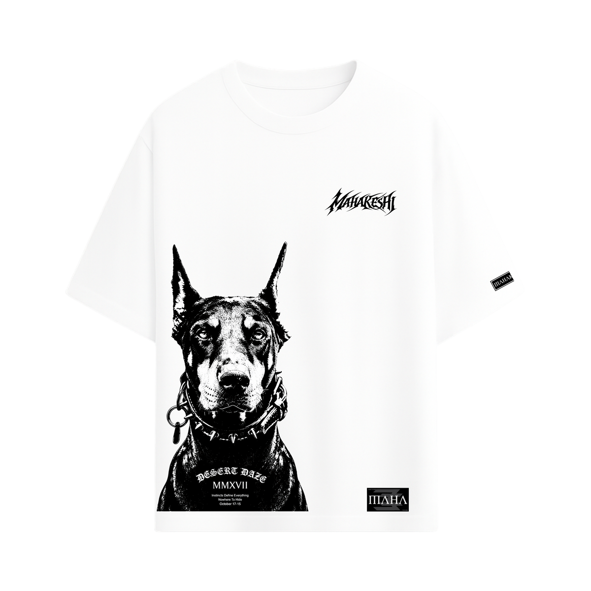 Oversized Doberman Half
