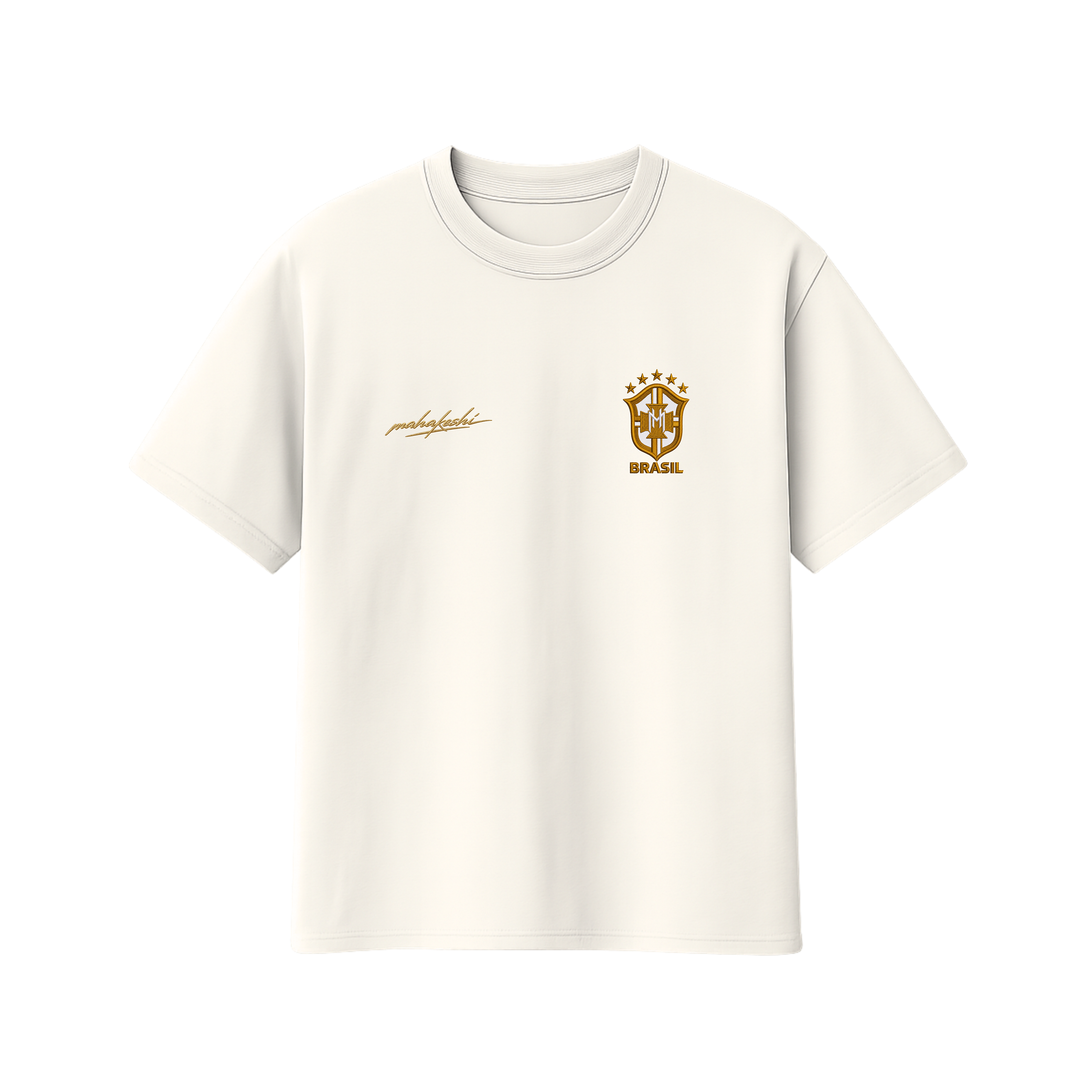 Camisa Long Line Brasil Gold