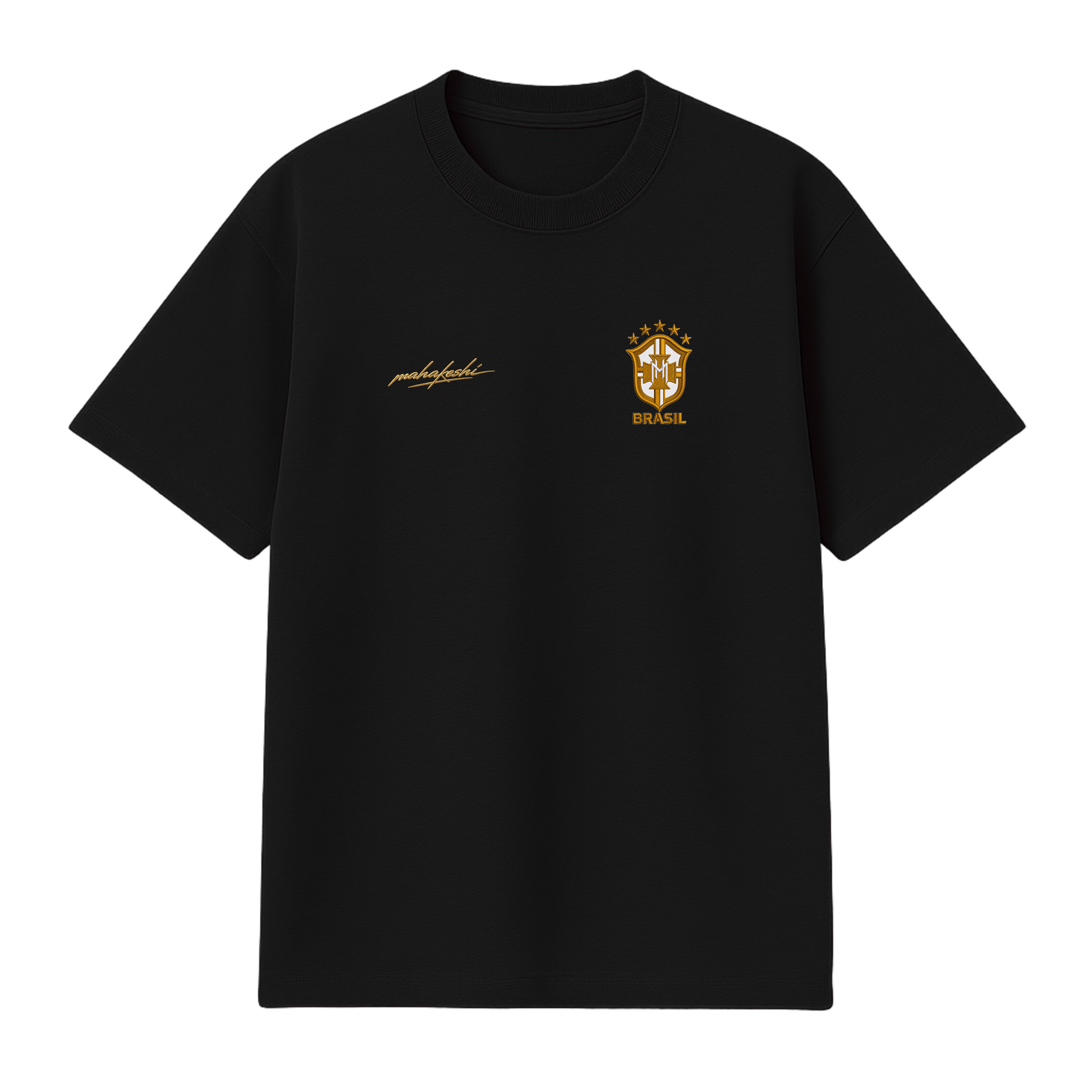 Camisa Long Line Brasil Gold