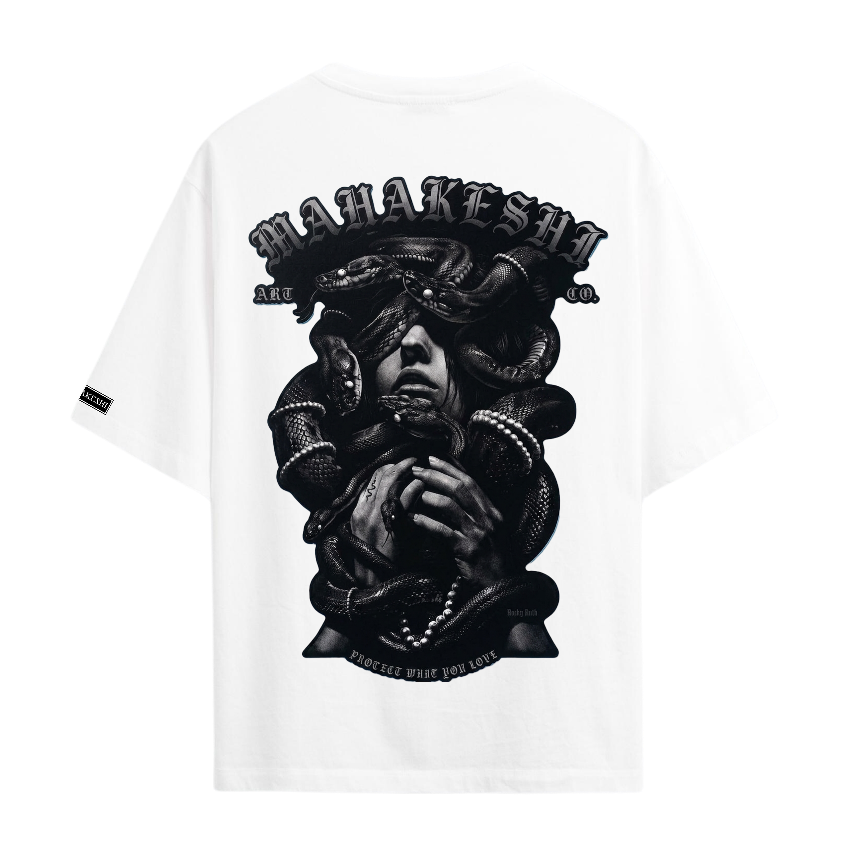 Oversized Medusa Noir