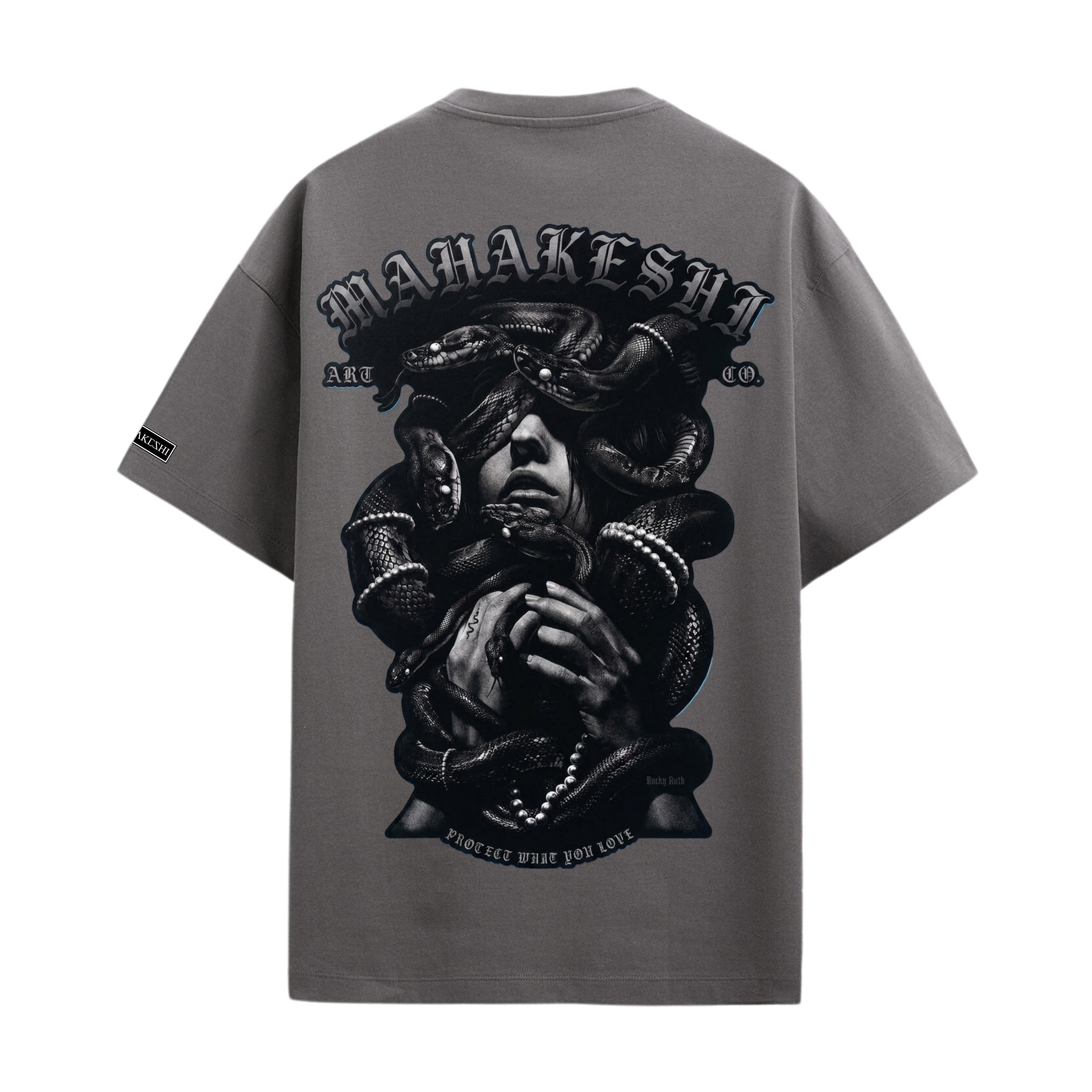 Oversized Medusa Noir