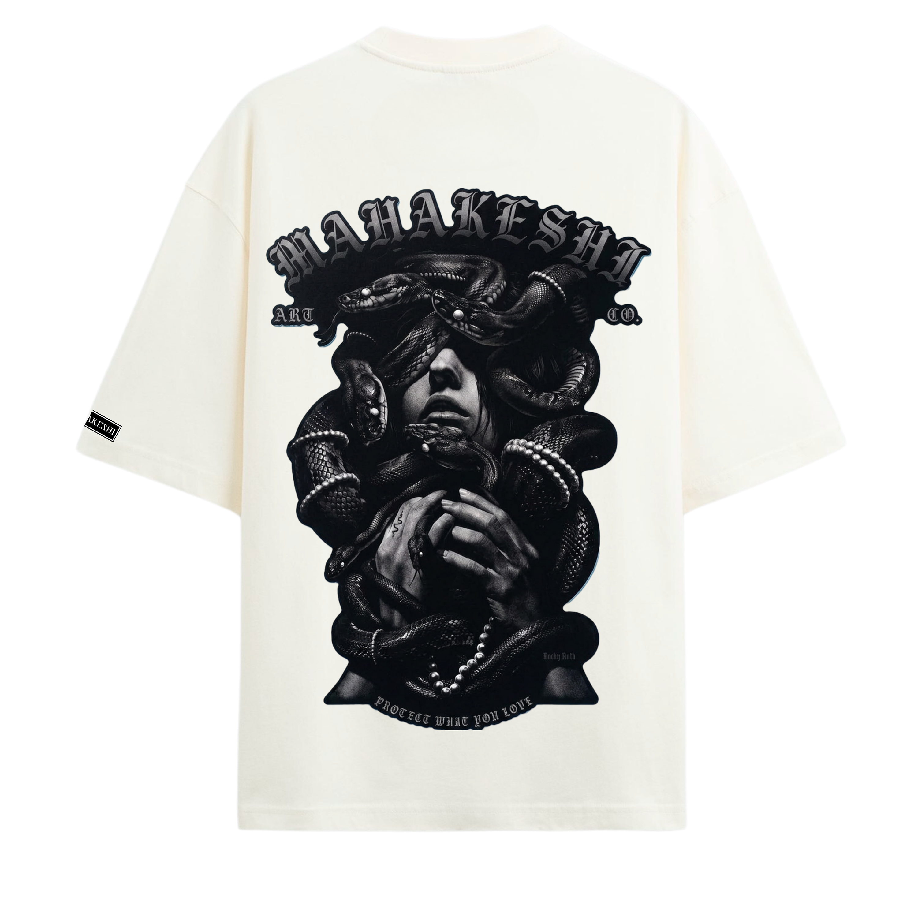 Oversized Medusa Noir