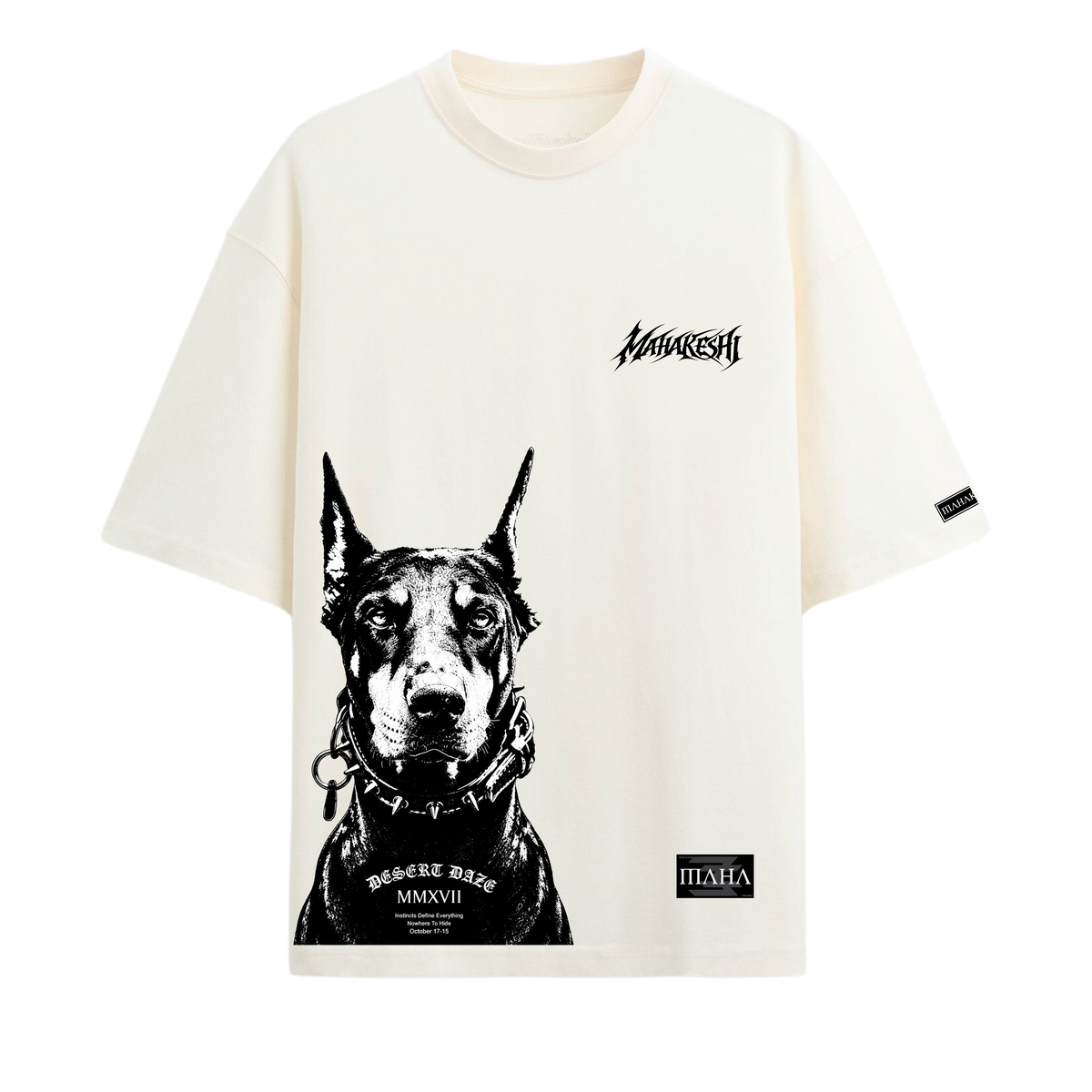 Oversized Doberman Half