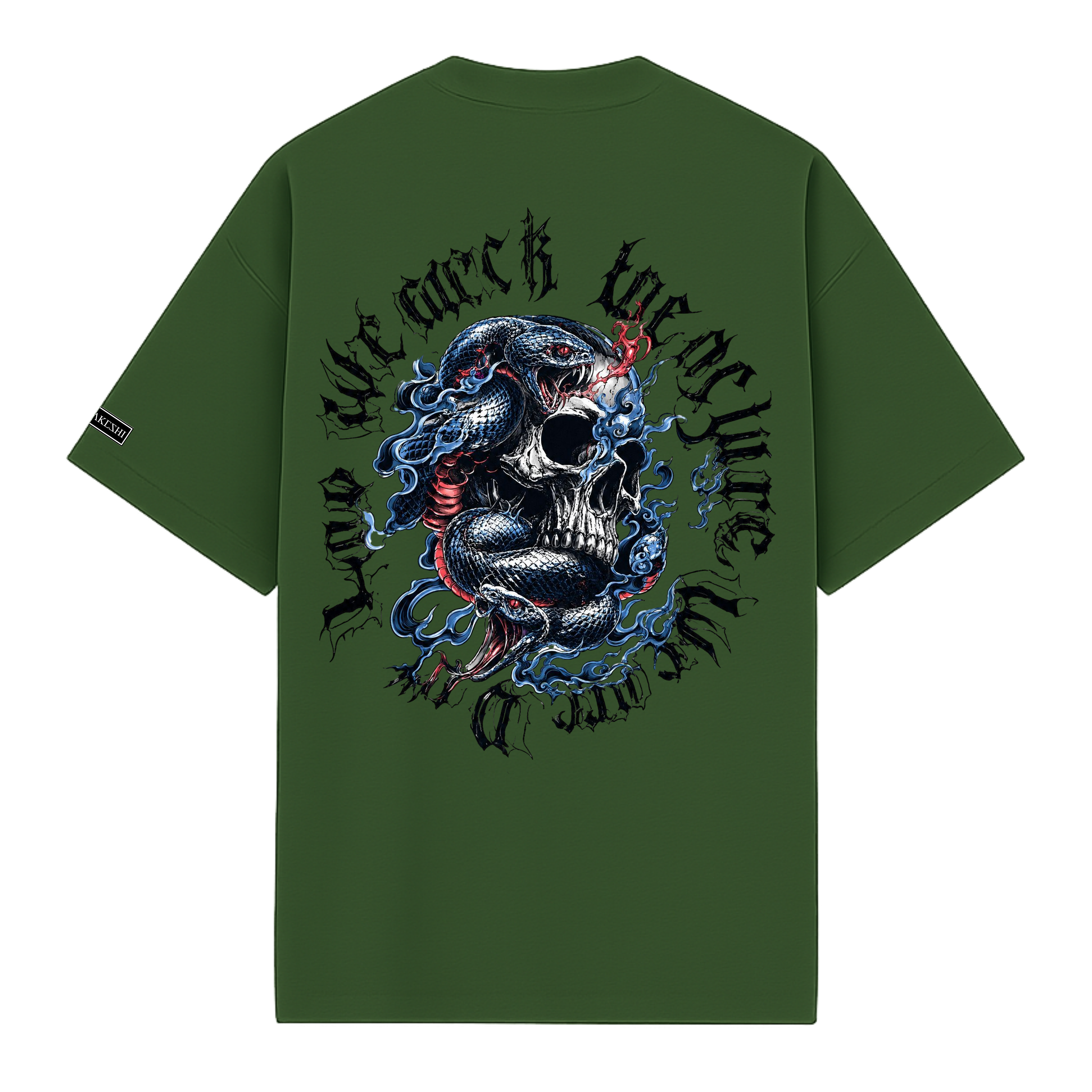 Oversized Snake in the skull