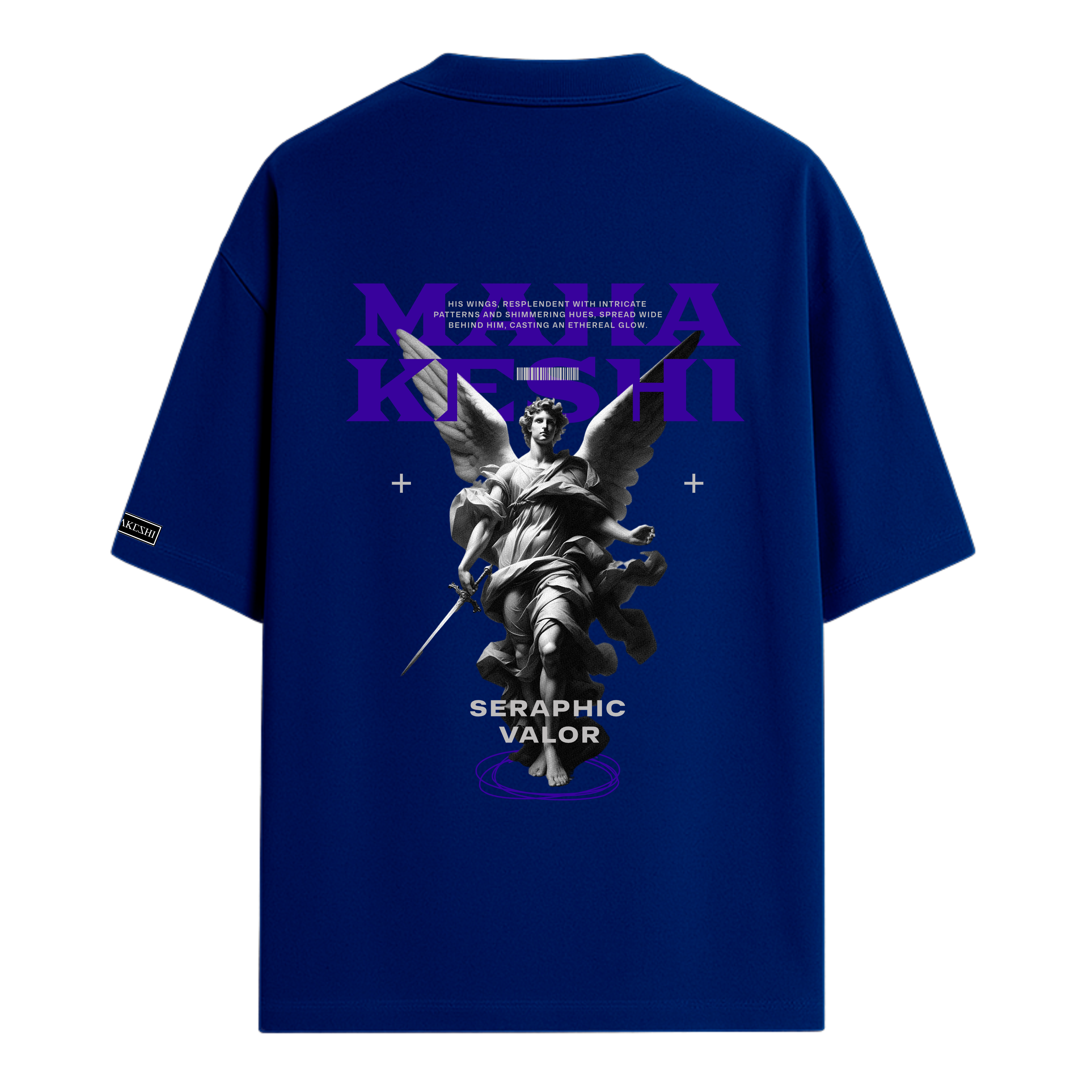 Oversized Purple Sword Angel