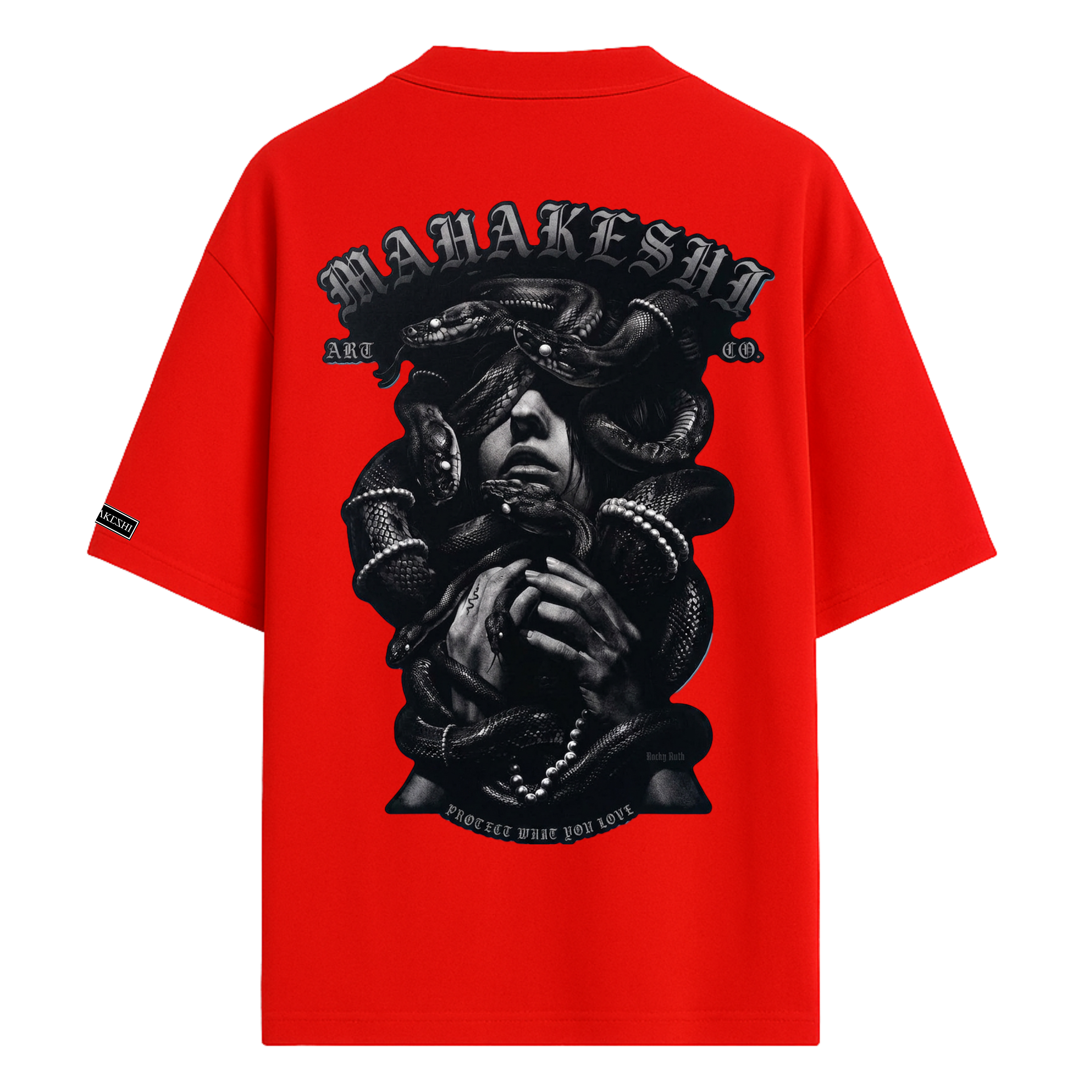 Oversized Medusa Noir