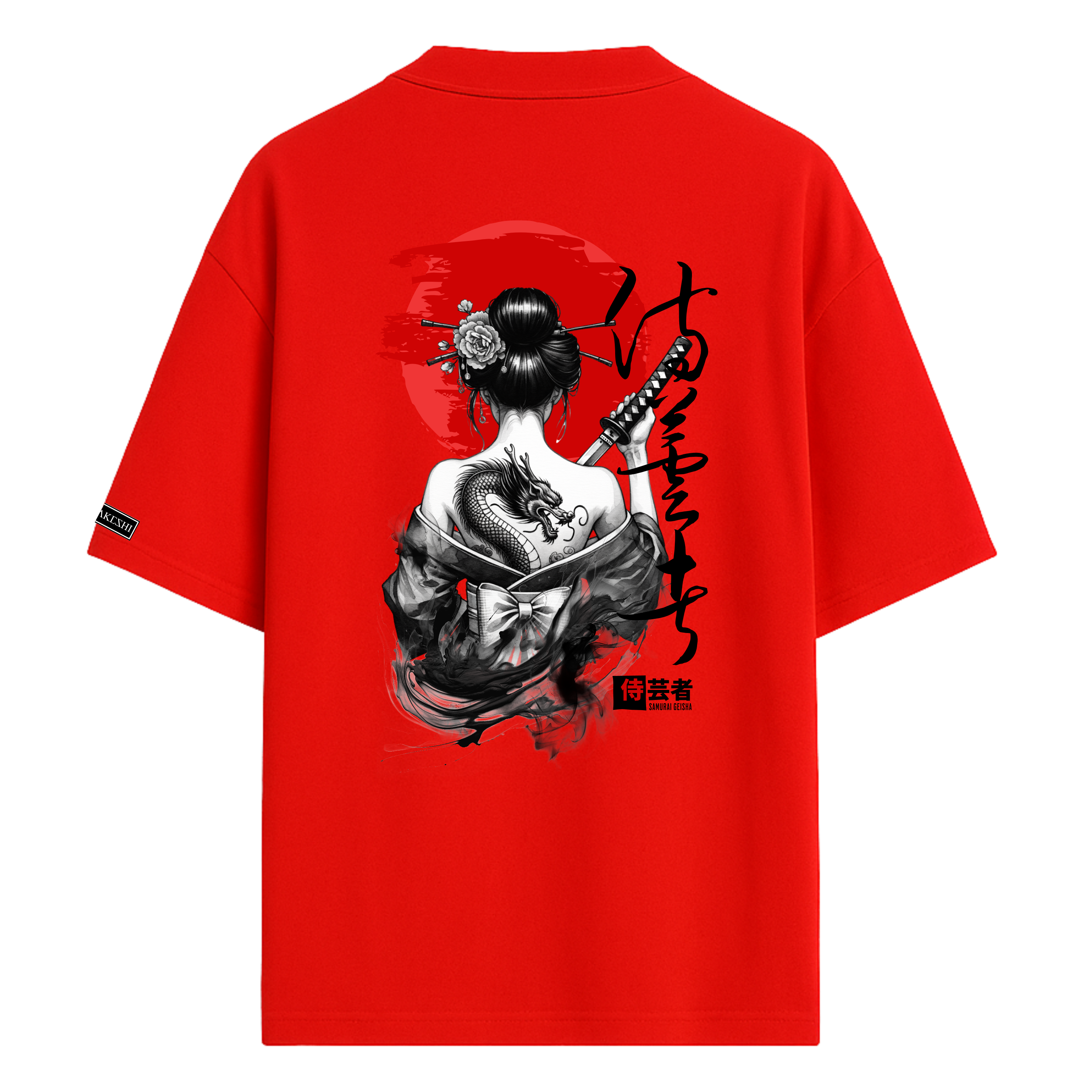 Oversized Samurai woman