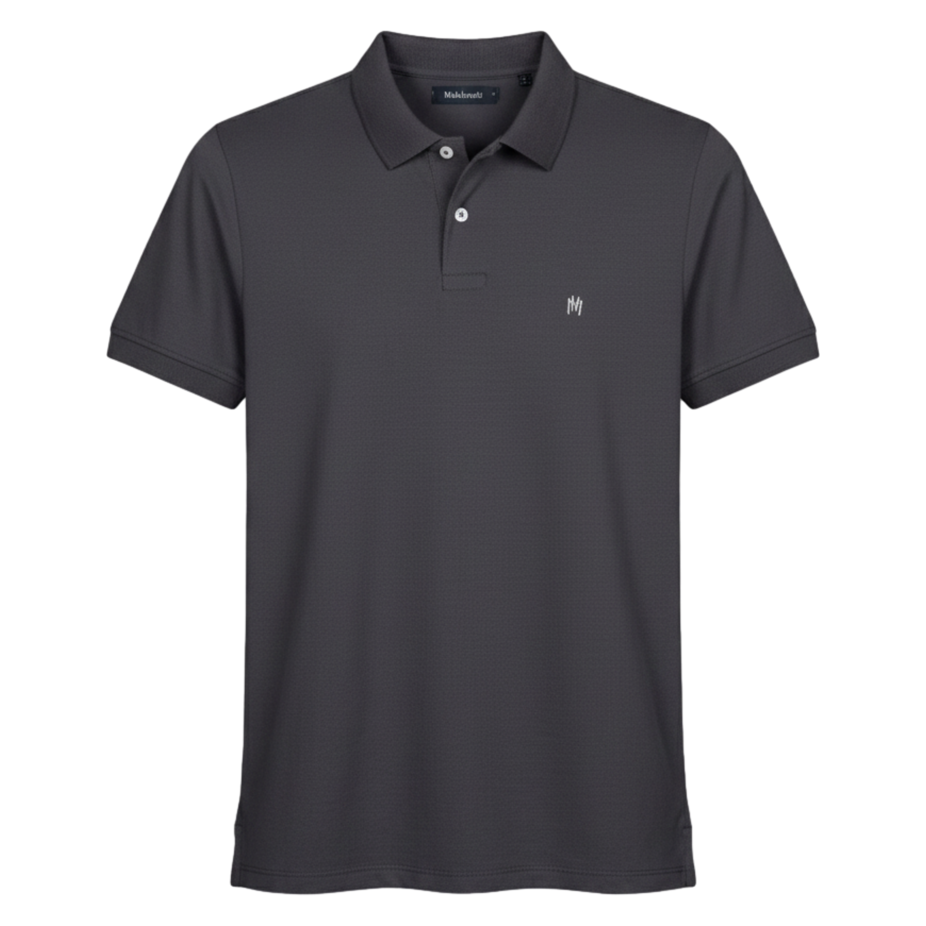 Camisa Polo Piquet Azul Petroleo