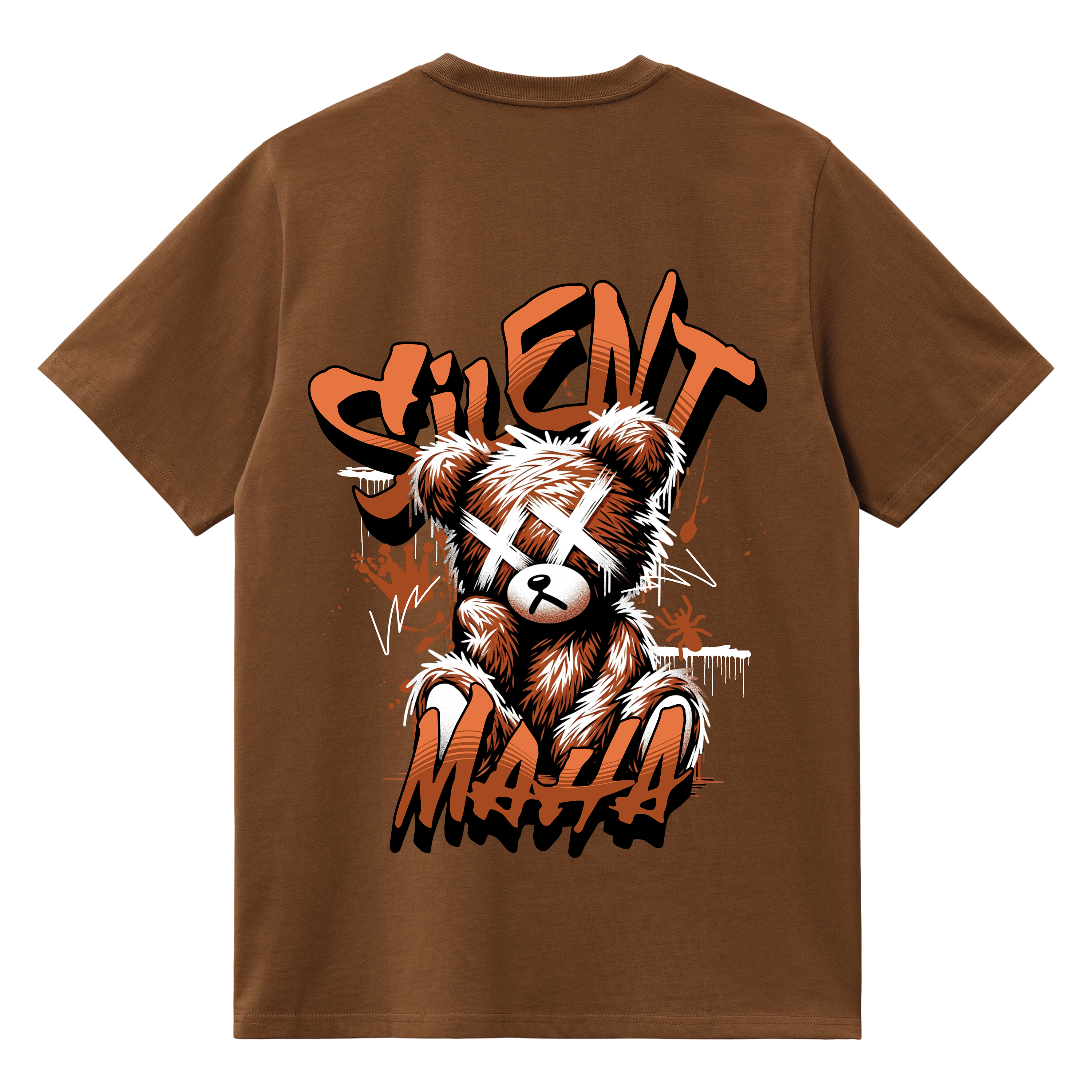 Camisa Long Line Bear Silent