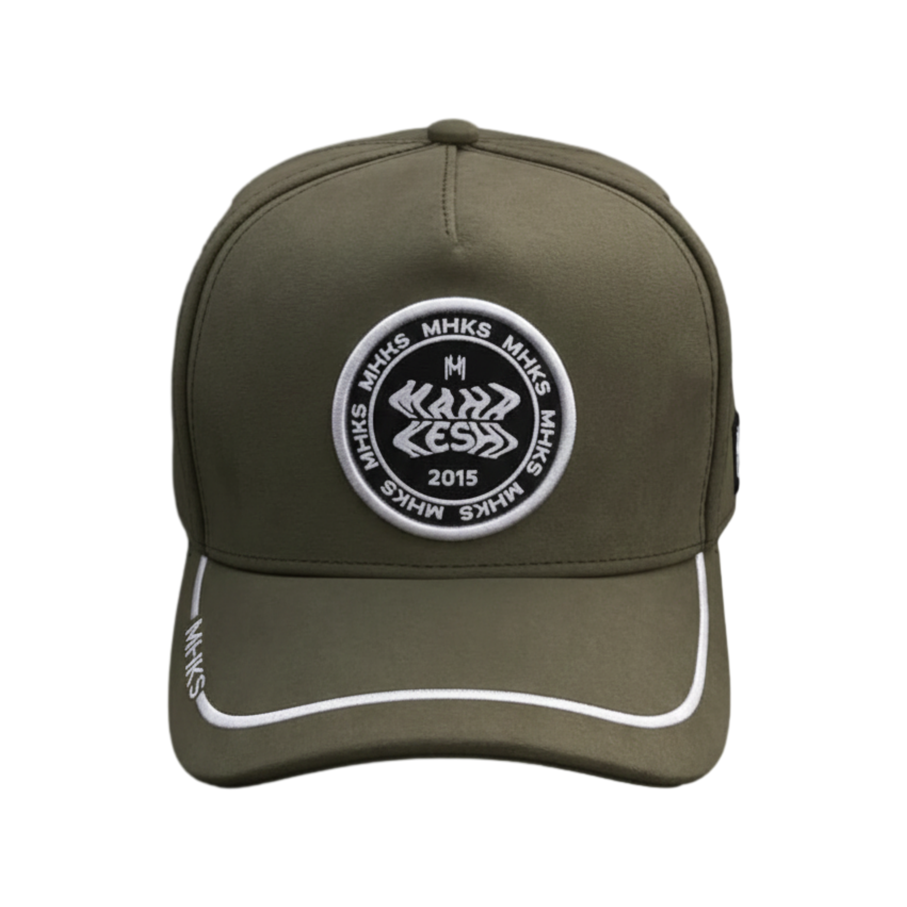 Boné Trucker Cinza Esverdeado