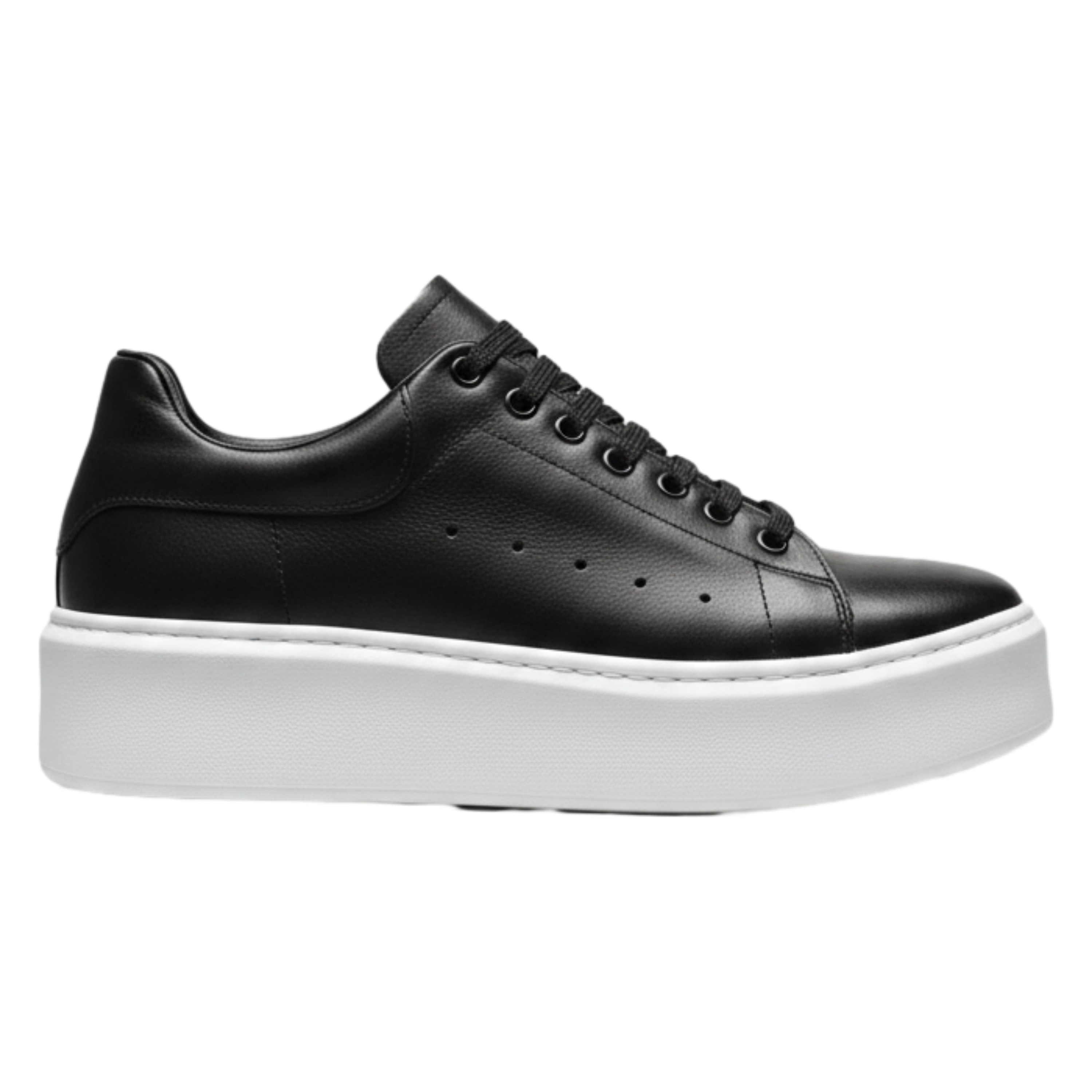 Sneaker Preto C Branco