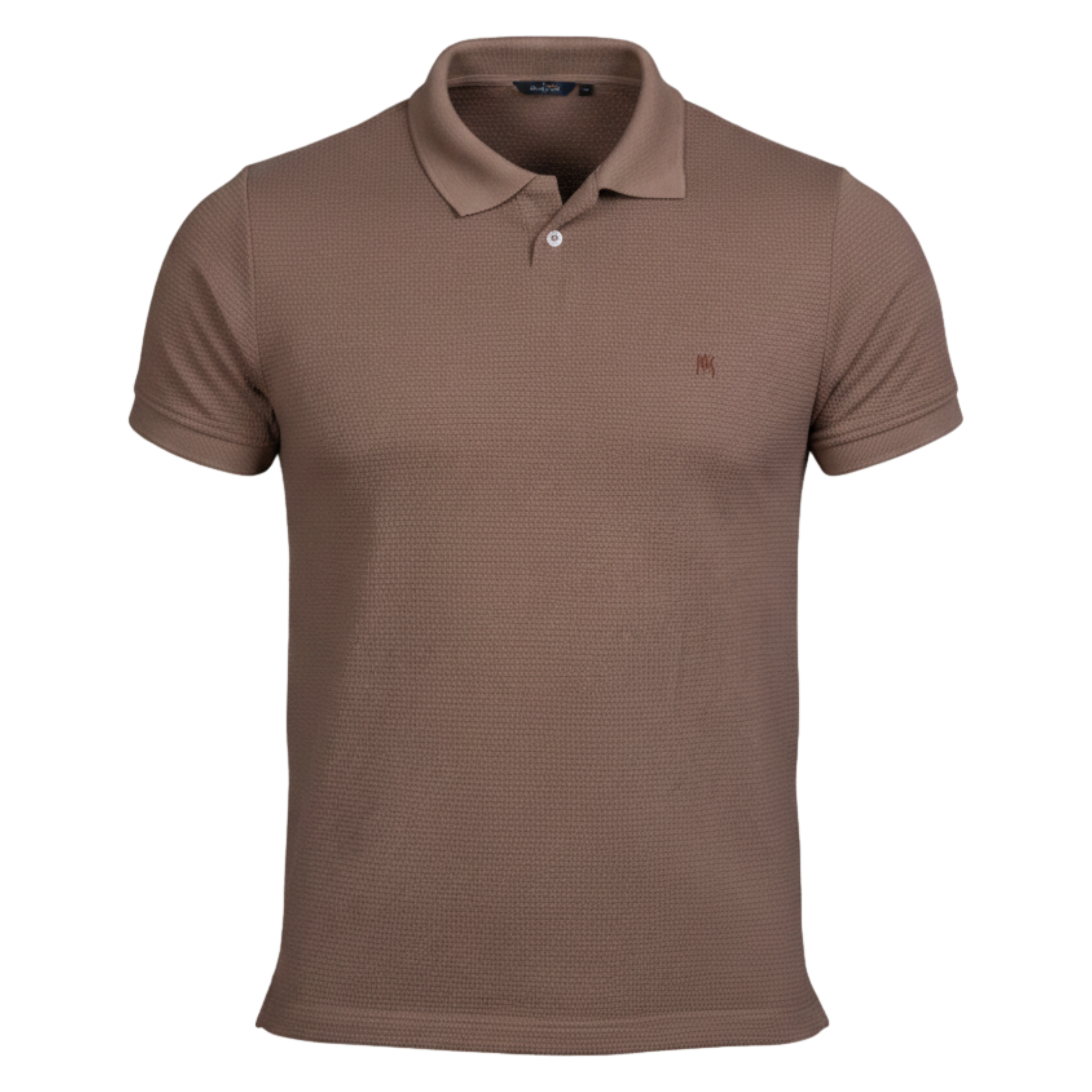 Camisa Polo Tricot Marrom
