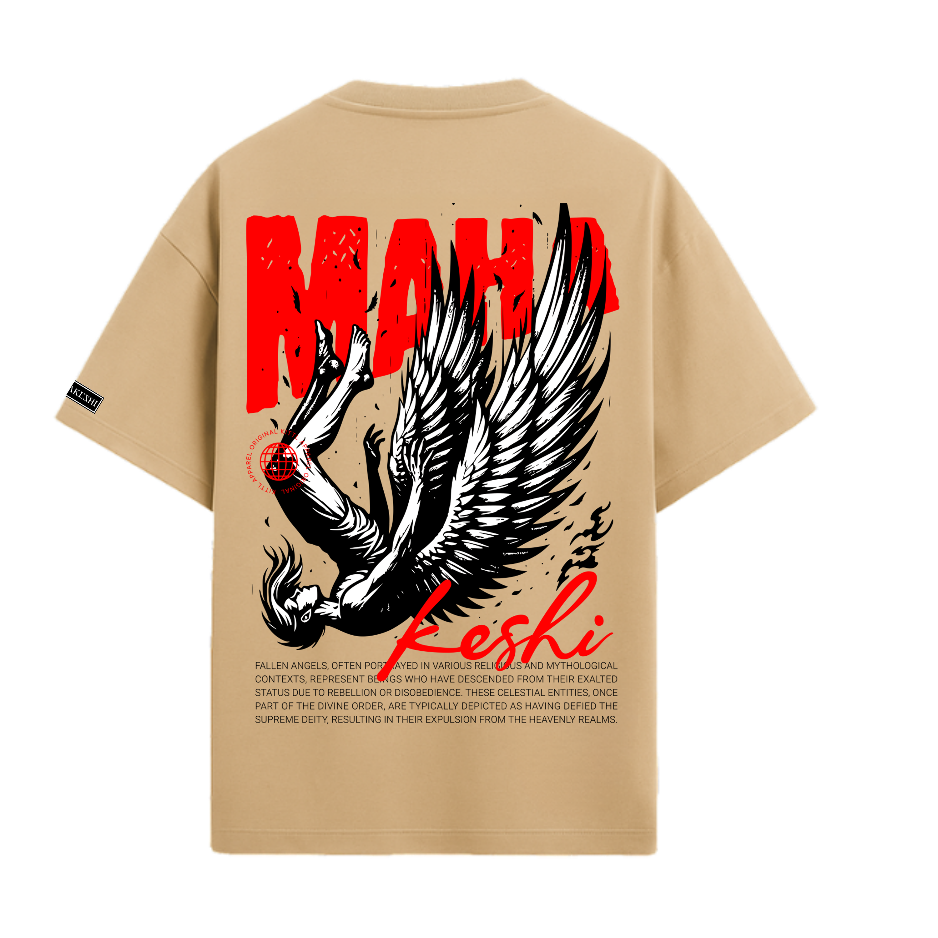 Oversized Fallen Angel