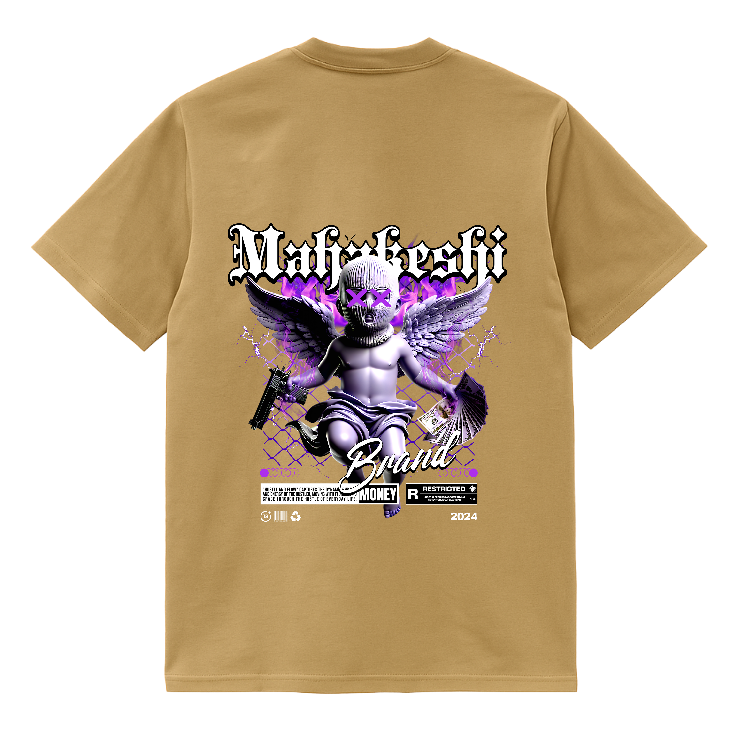 Camisa Long Line Angel