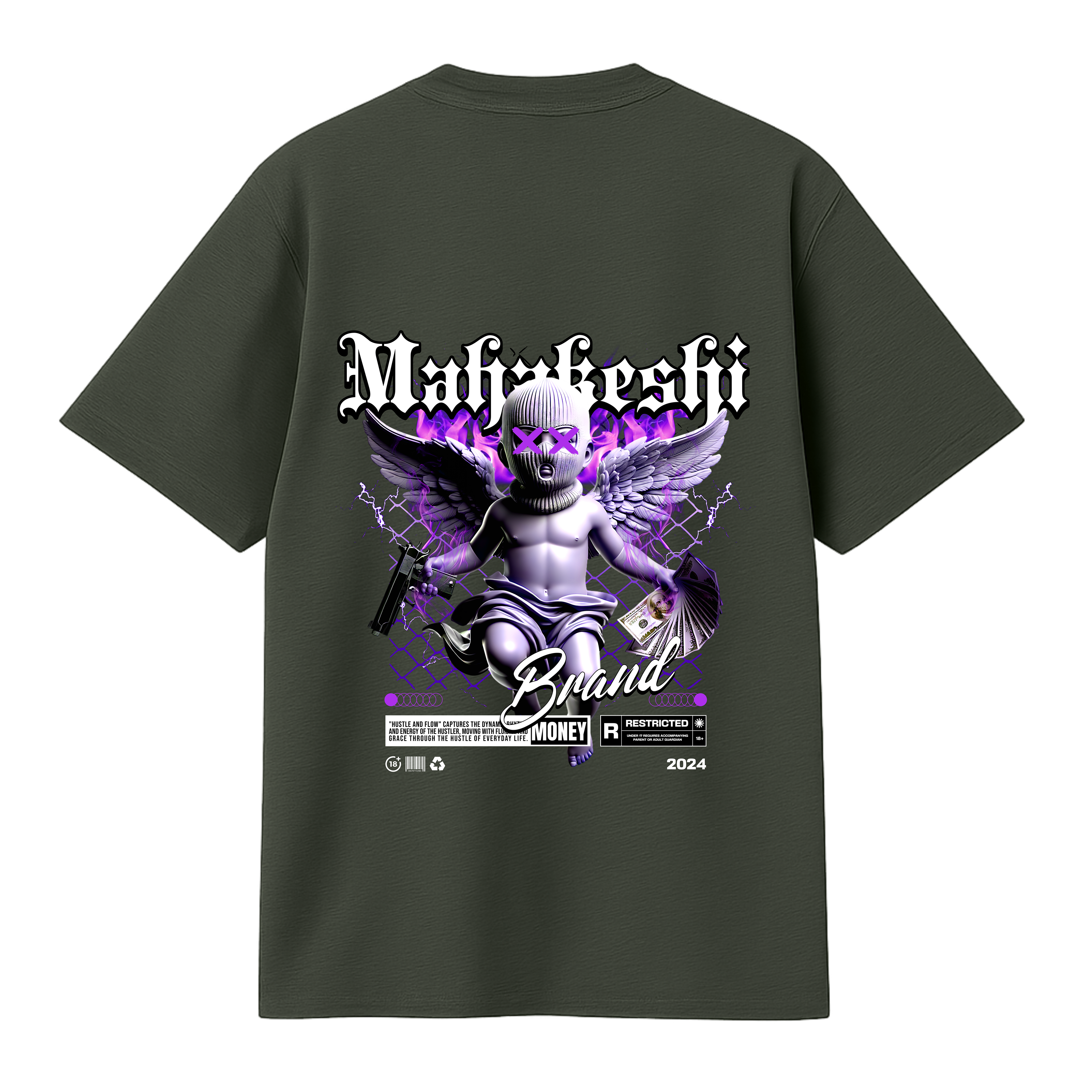 Camisa Long Line Angel